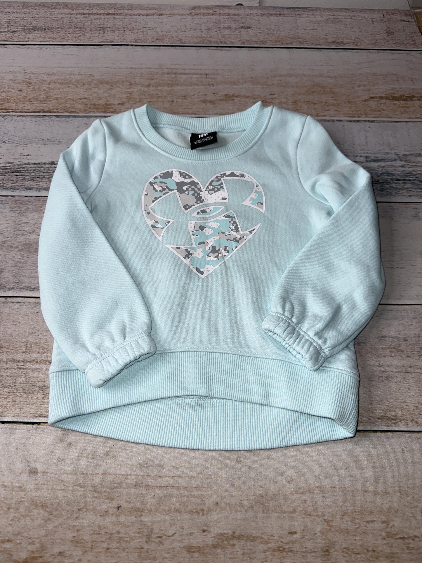 Under Armour Girls Light Blue Sweater Size: 18 months Light Blue