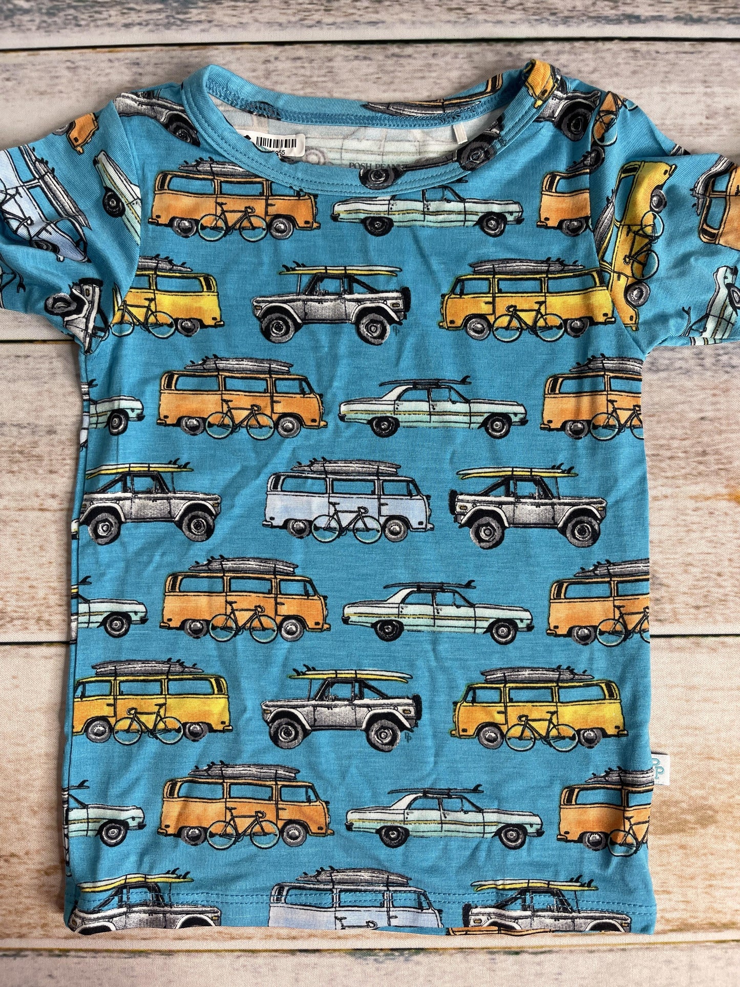 Posh Peanut Boys Light Blue Pajamas Size: 12-18 months Light Blue