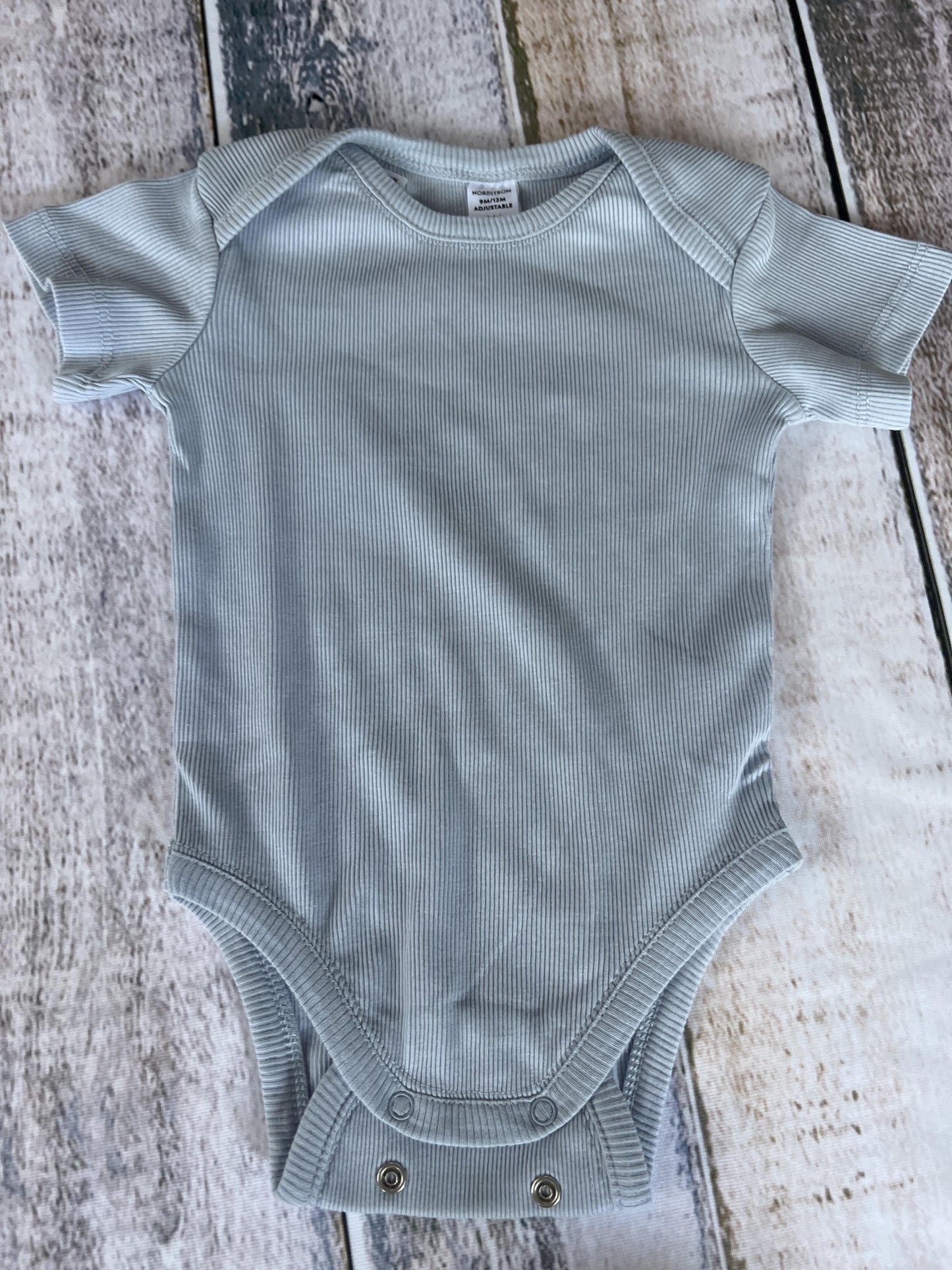 Nordstrom Boys Light Blue Onesie Size: 9-12 Months Light Blue