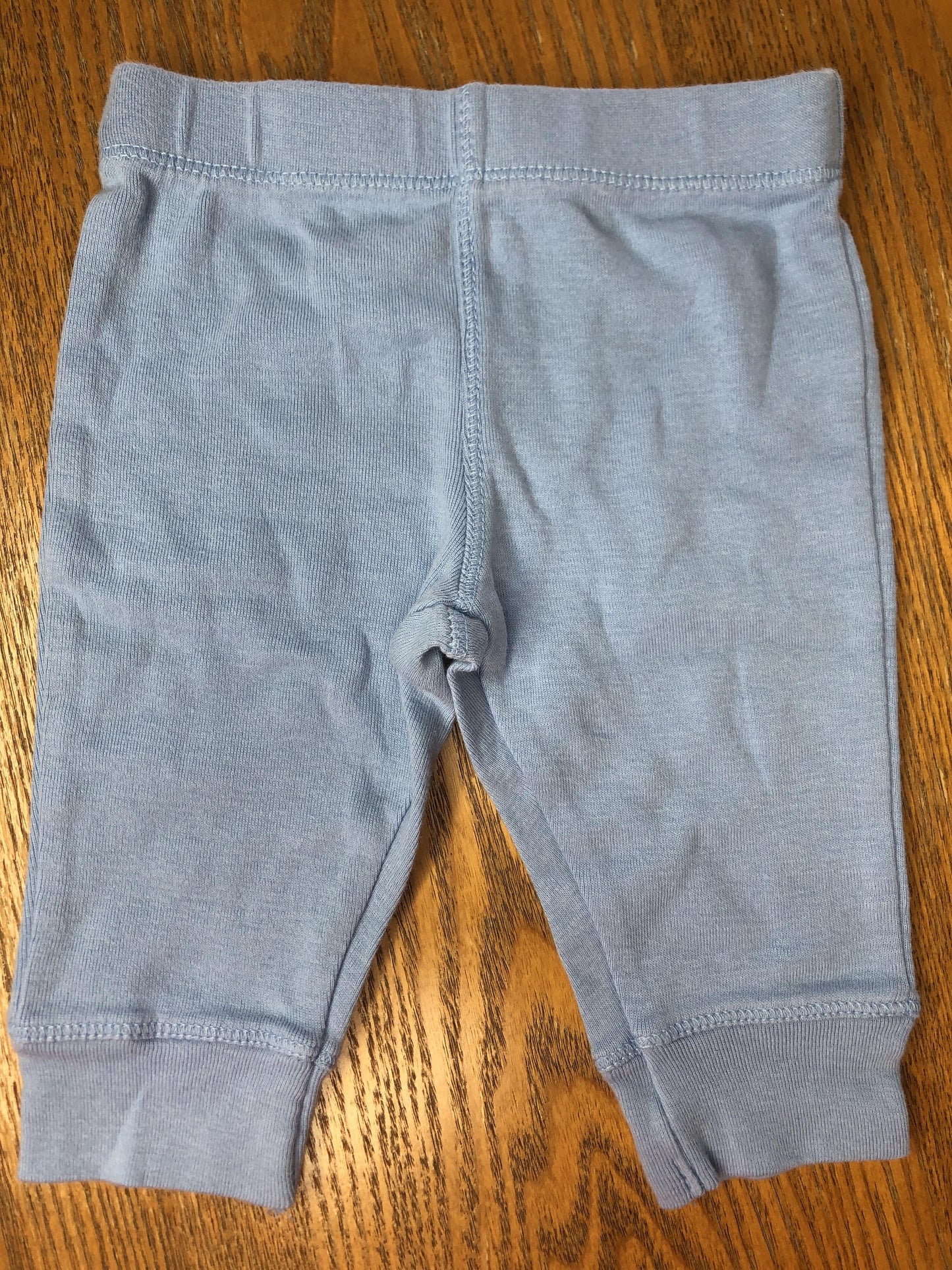 Leveret Unisex Light Blue Pants Size: 0-3 months Light Blue