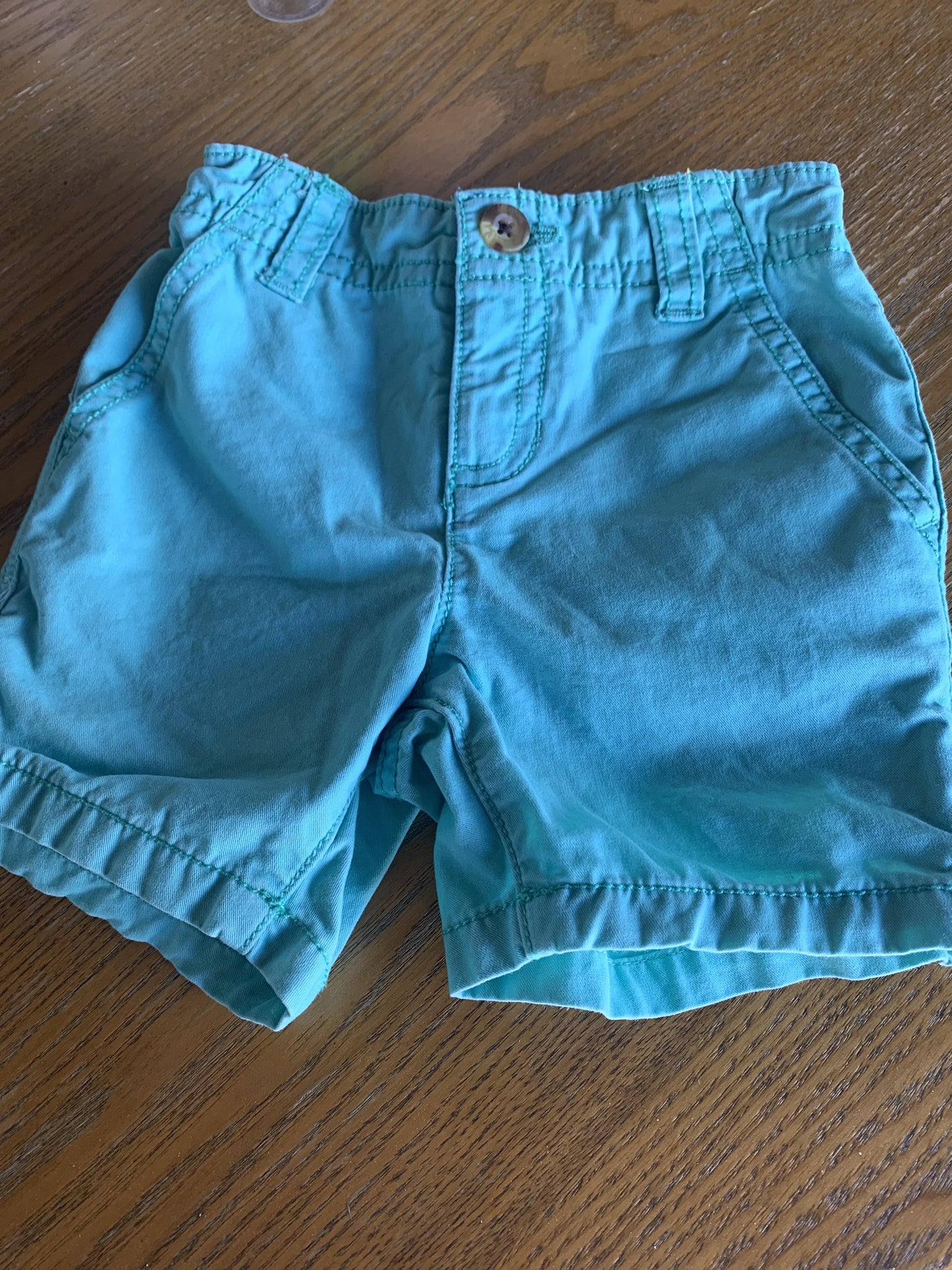 Crazy 8 Unisex light green | green Shorts Size: 12 months light green | green