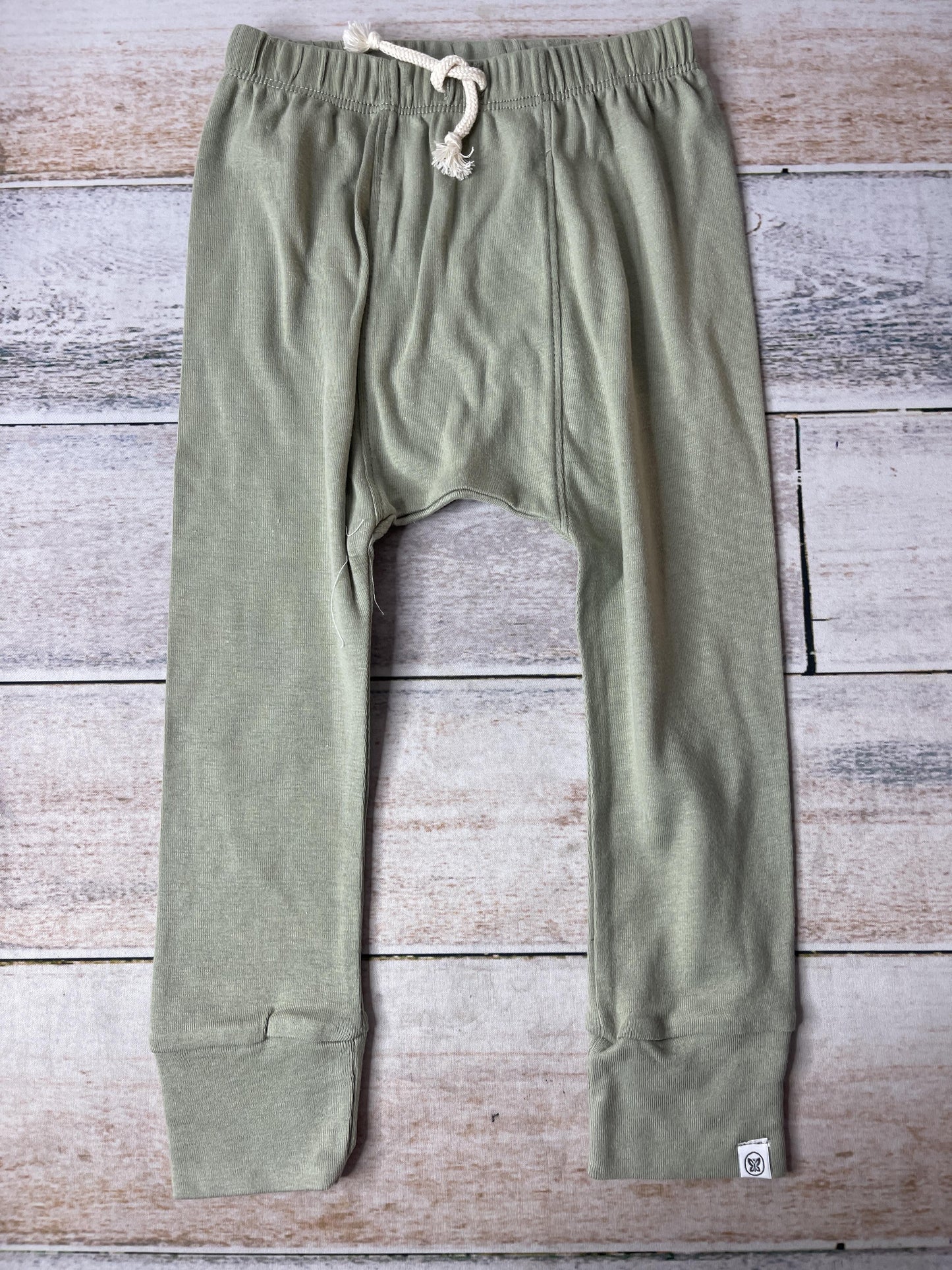 Honest Co Girls light green Pants Size: 24 months light green