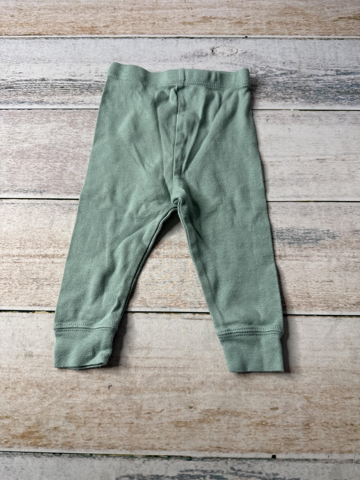 Cloud Island Unisex light green Pants Size: 3-6 months light green