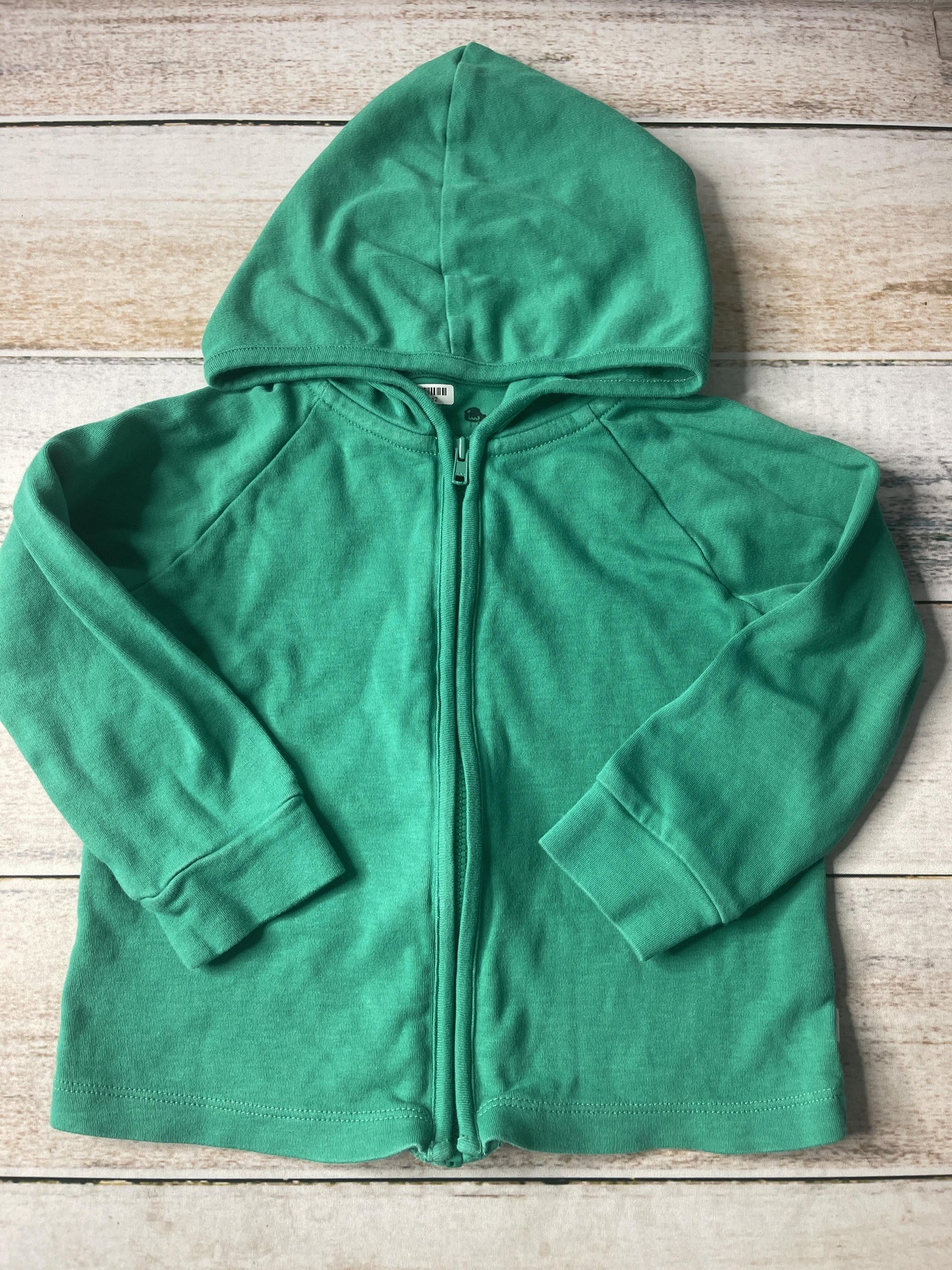 Finn + Emma Unisex light green Hoodie Size: 2T light green