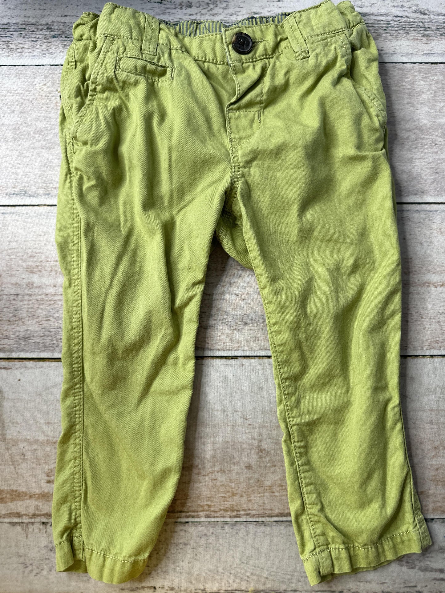Unisex light green Pants Size: 12 months light green