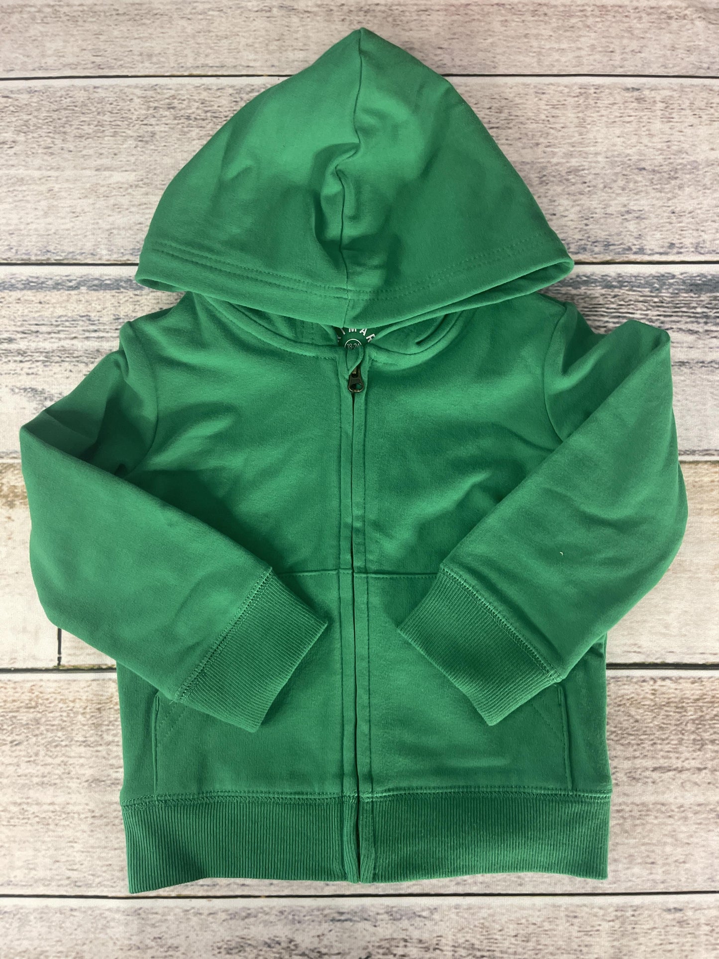 Primary Unisex light green Hoodie Size: 18-24 months light green