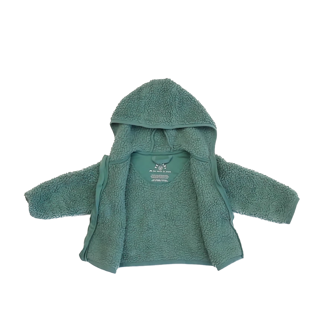 Primary Girls Light Green Fleece Size: 12-18 Months Light Green