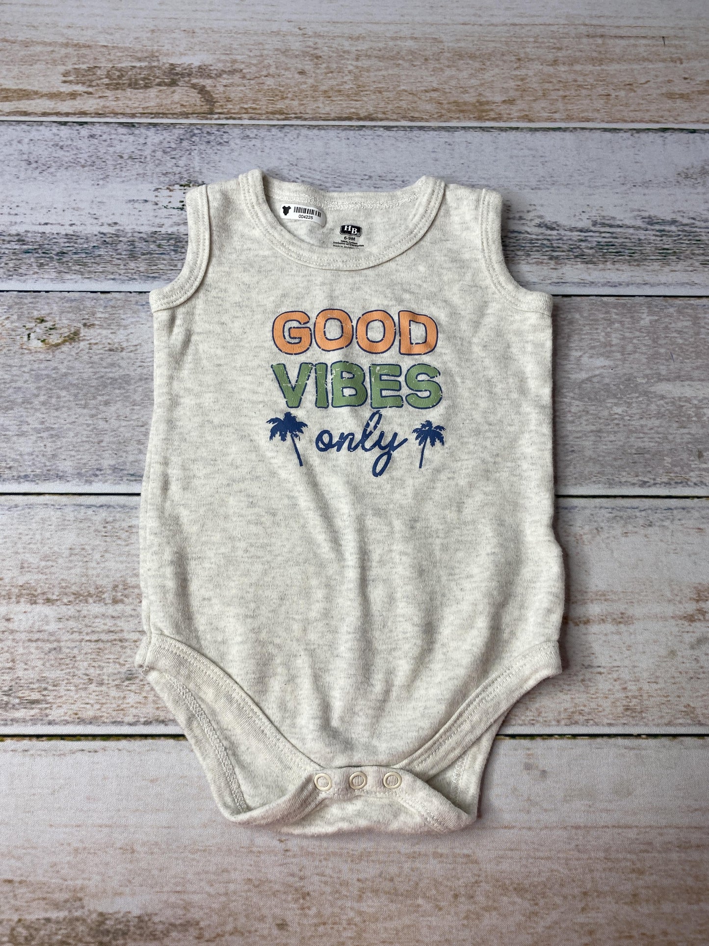 HB Unisex light green Tank Top Size: 6-9 months light green
