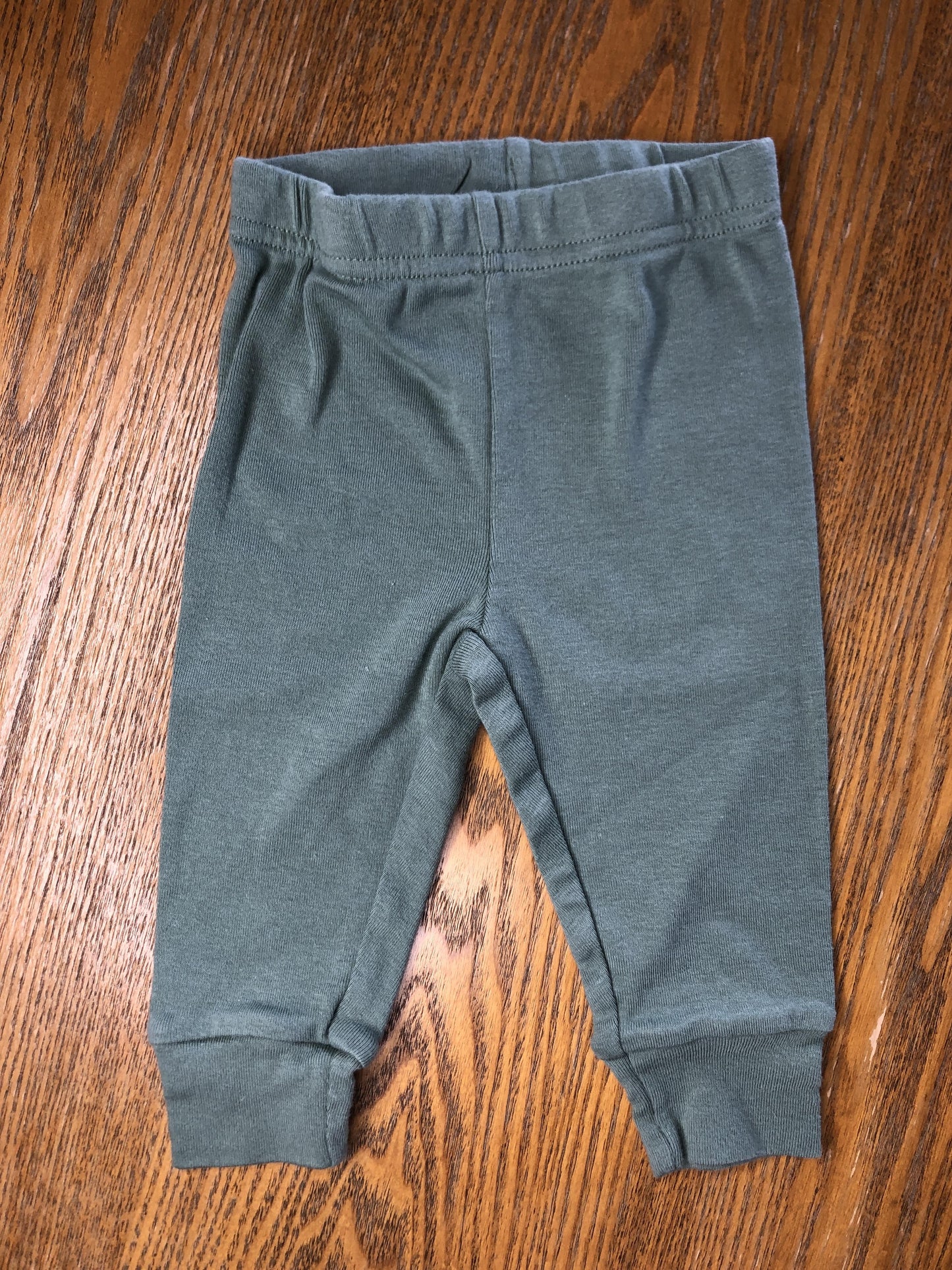 Carters Unisex light green Pants Size: 6 months light green