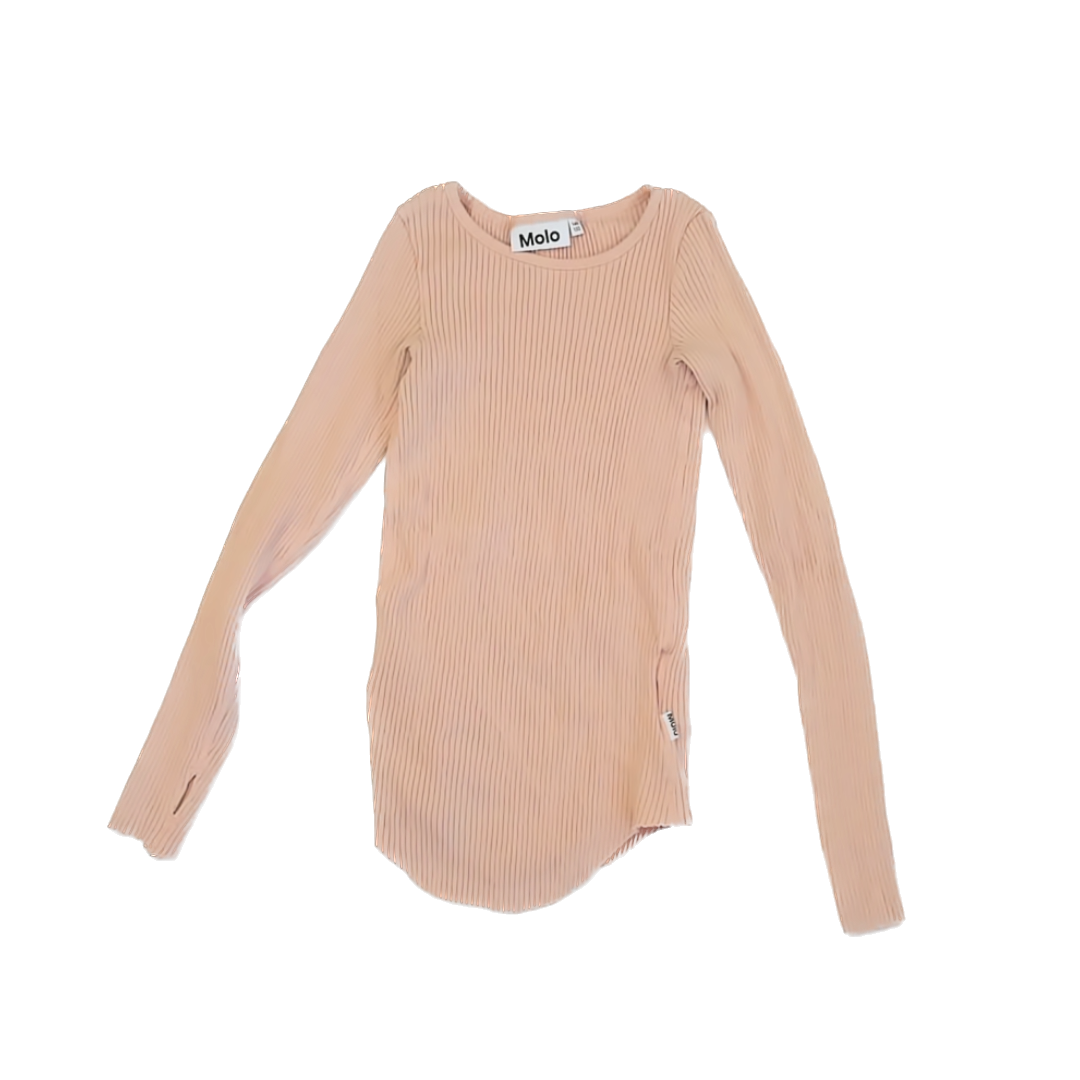 Molo Girls Light Pink Long Sleeve Shirt Size: 146 (10-12 years) Light Pink