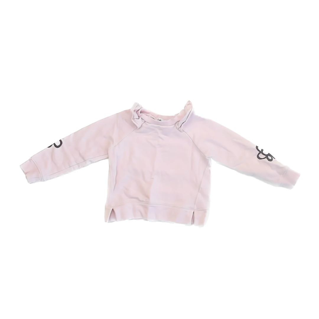 Splendid Girls Light Pink Sweatshirt Size: 2T Light Pink