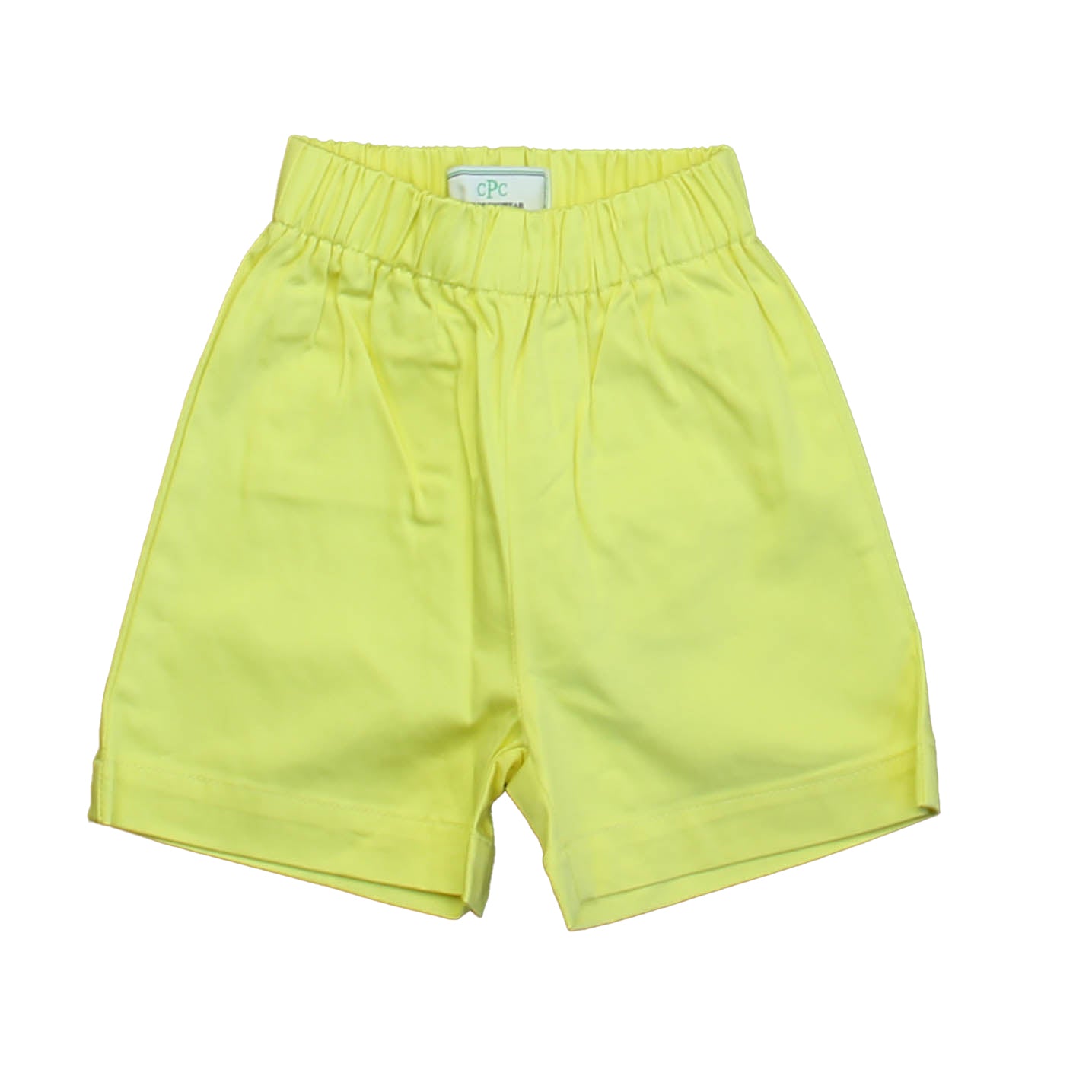 Classic Prep Boys Limelight Yellow Shorts Size: 9-12 Months Limelight Yellow