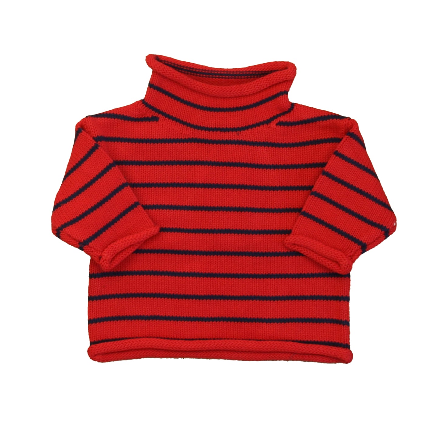 Classic Prep Boys Lollipop | Medieval Blue Stripe Sweater Size: 6-9 Months Lollipop | Medieval Blue Stripe