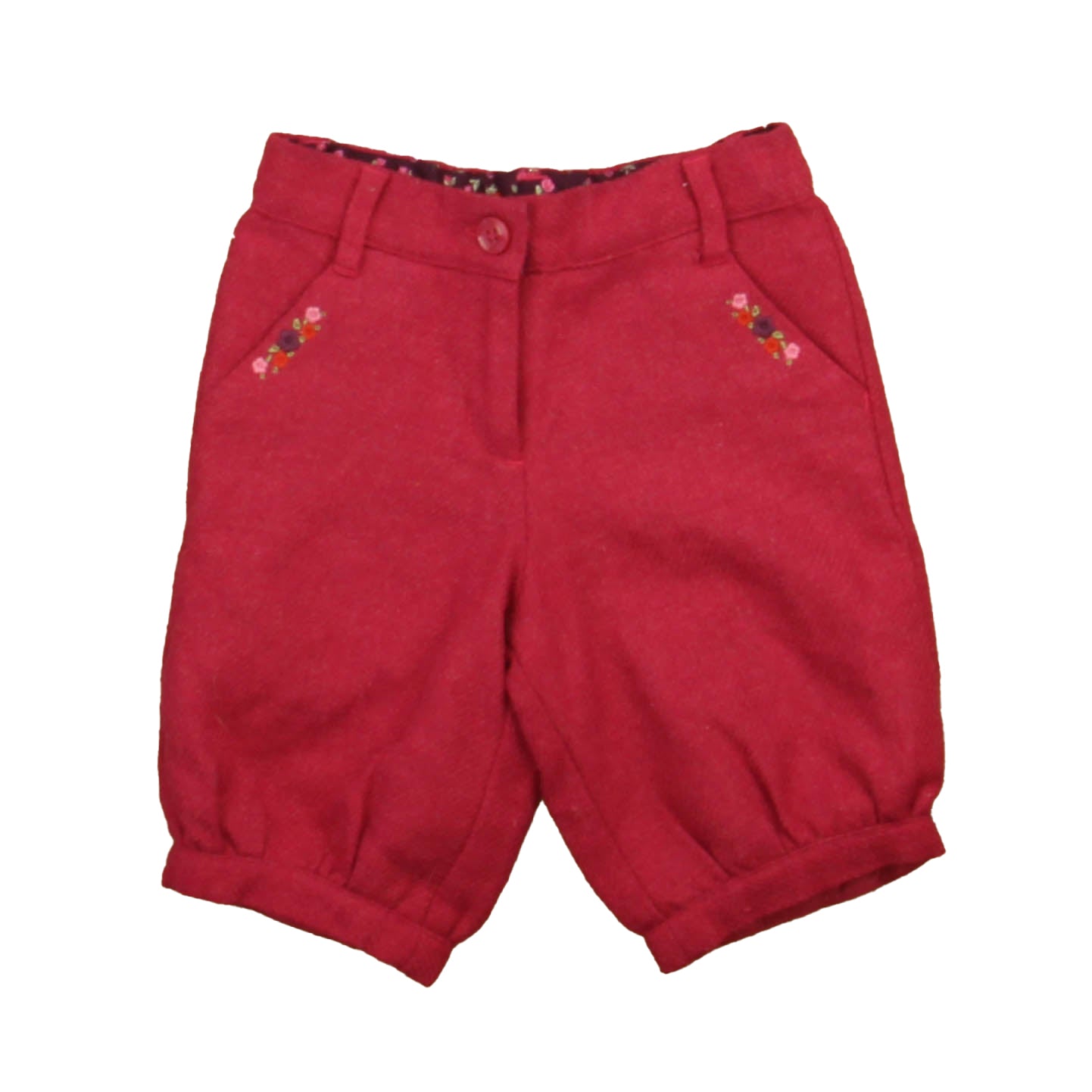Janie and Jack Boys Magenta Shorts Size: 2T Magenta