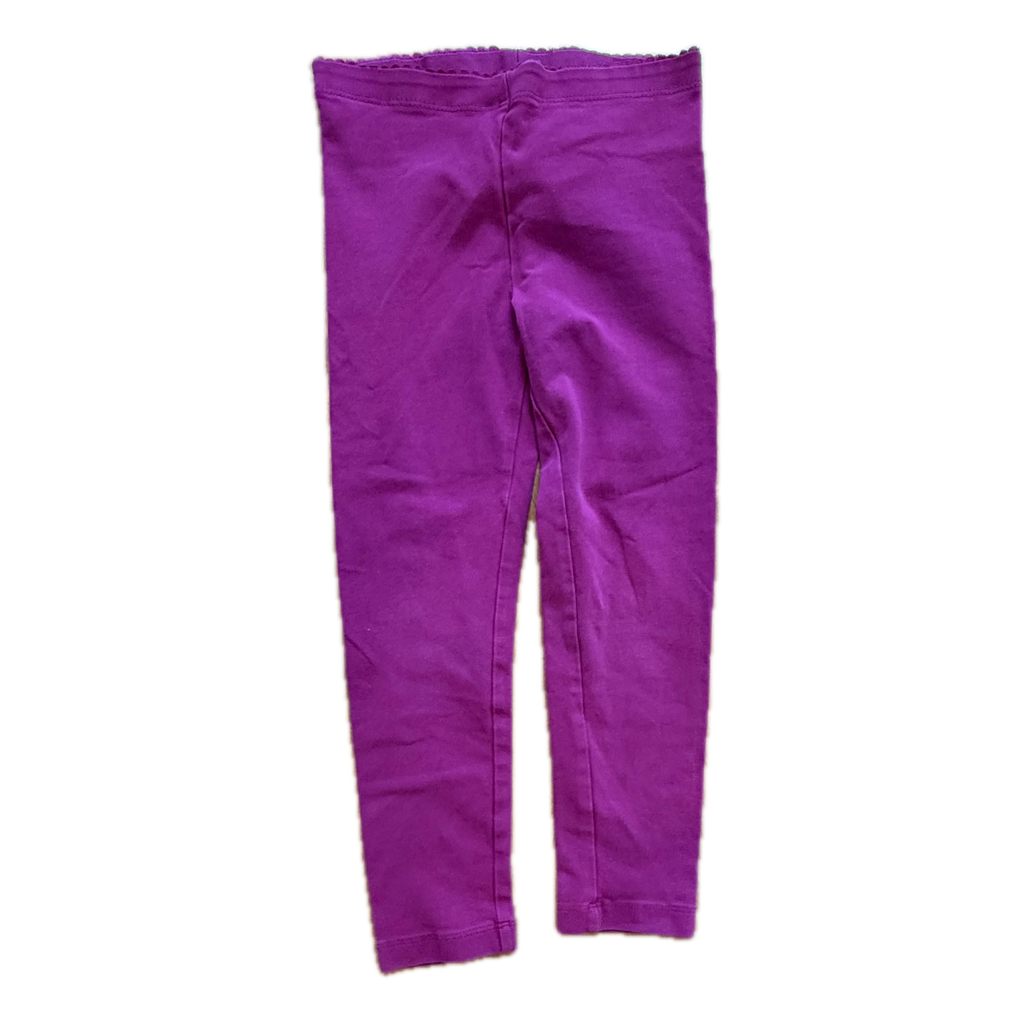 Tea Collection Girls Magenta Leggings Size: 5T Magenta