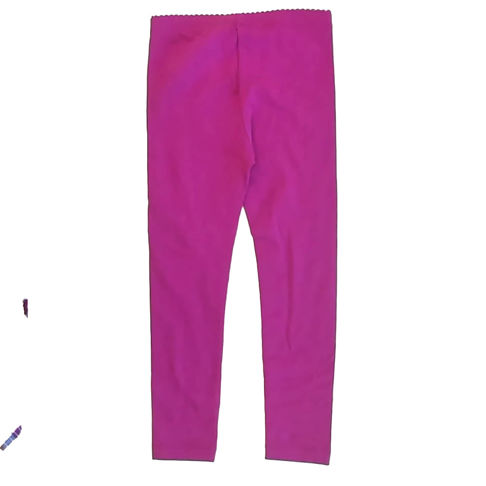 Tea Collection Girls Magenta Leggings Size: 5T Magenta