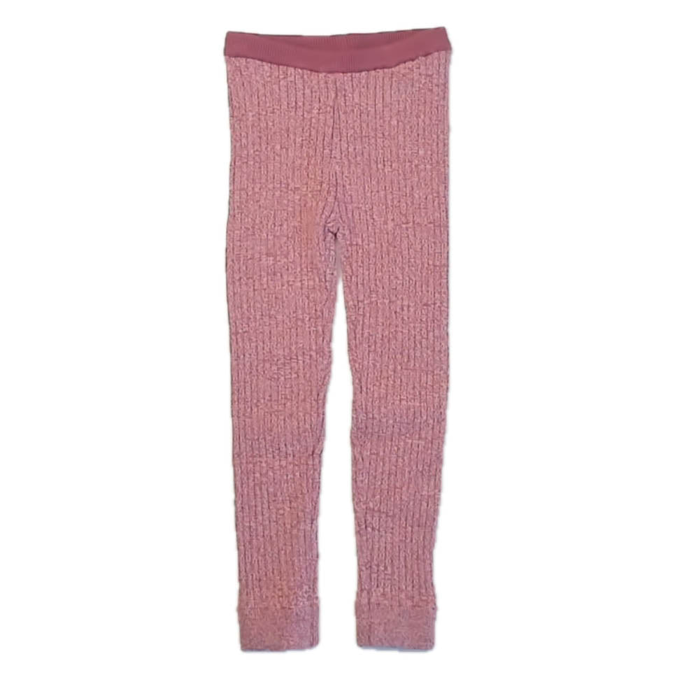 Tea Collection Girls Marled Pink Leggings Size: 5T Marled Pink