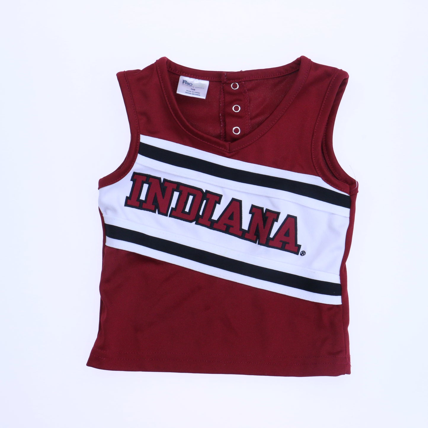 Pro Edge "Indiana" Girls Maroon Athletic Top Size: 18 Months Maroon