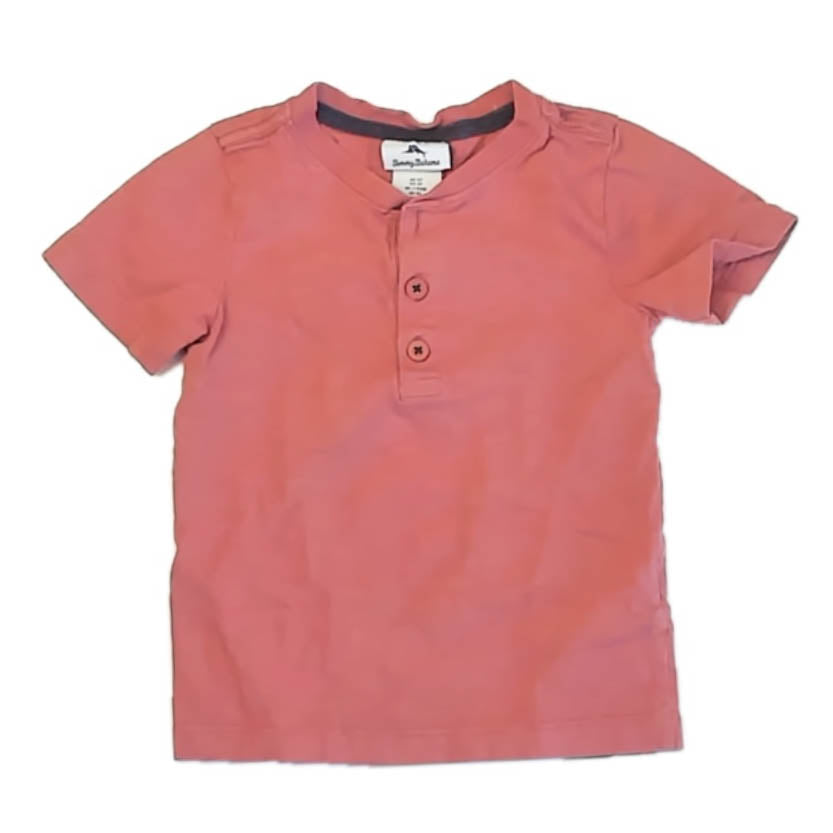 Tommy Bahama Boys Mauve Henley Size: 2T Mauve