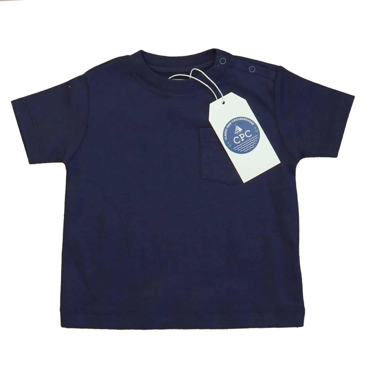 Classic Prep Boys Medieval Blue T-Shirt Size: 12-24 Months Medieval Blue