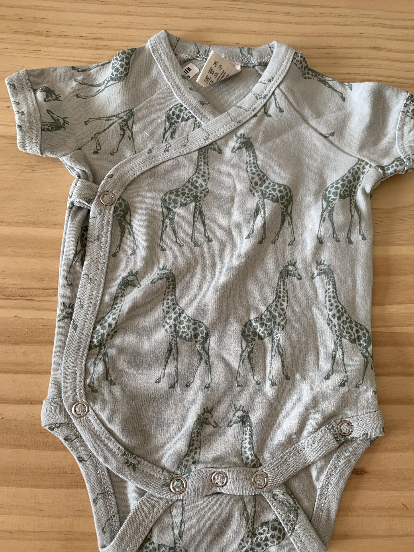 Kate Quinn Boys Mint | animals Onesie Size: 0-3 months Mint | animals