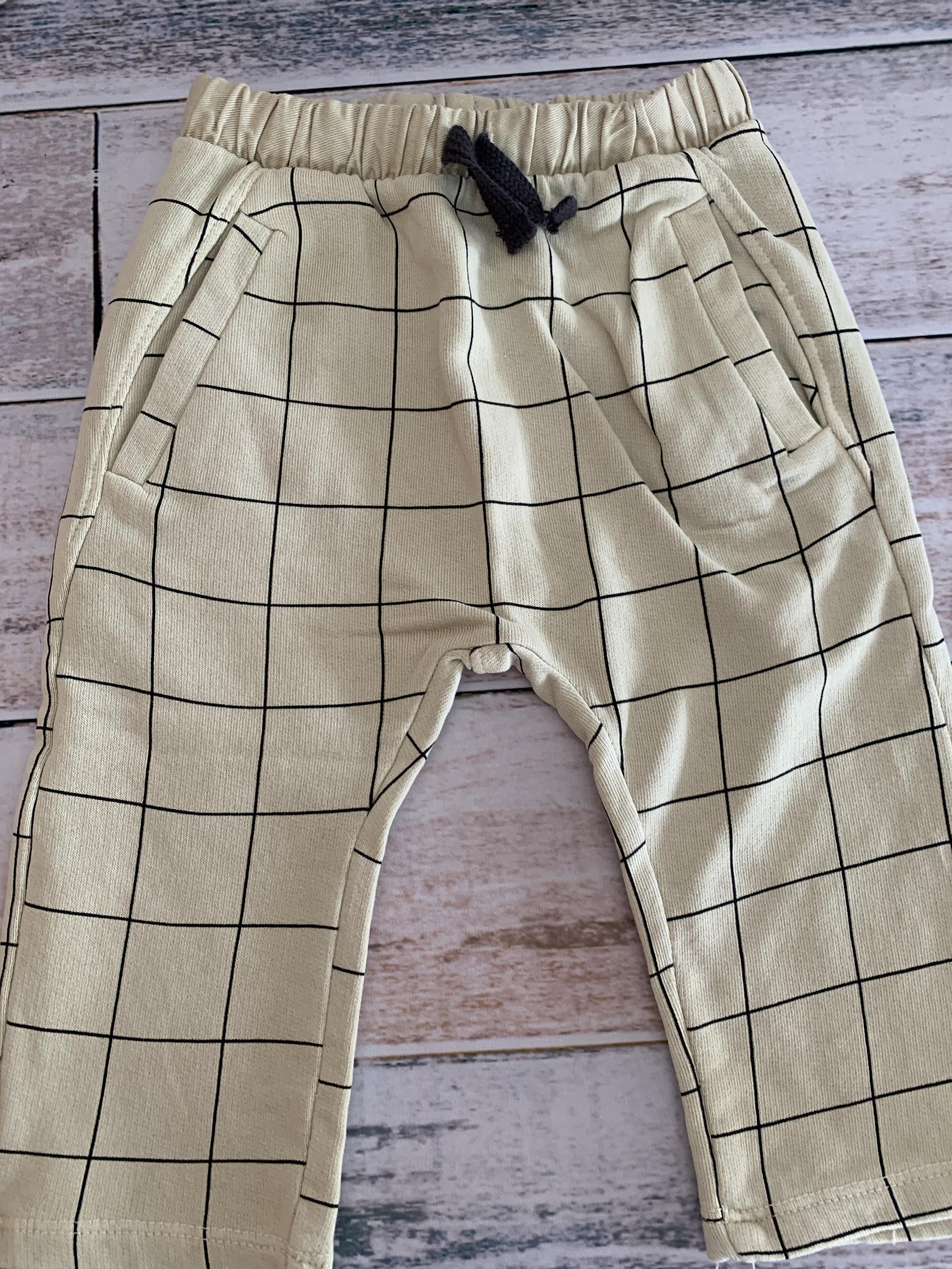 Zara Boys Mint | Black | Check Pants Size: 12-18 months Mint | Black | Check