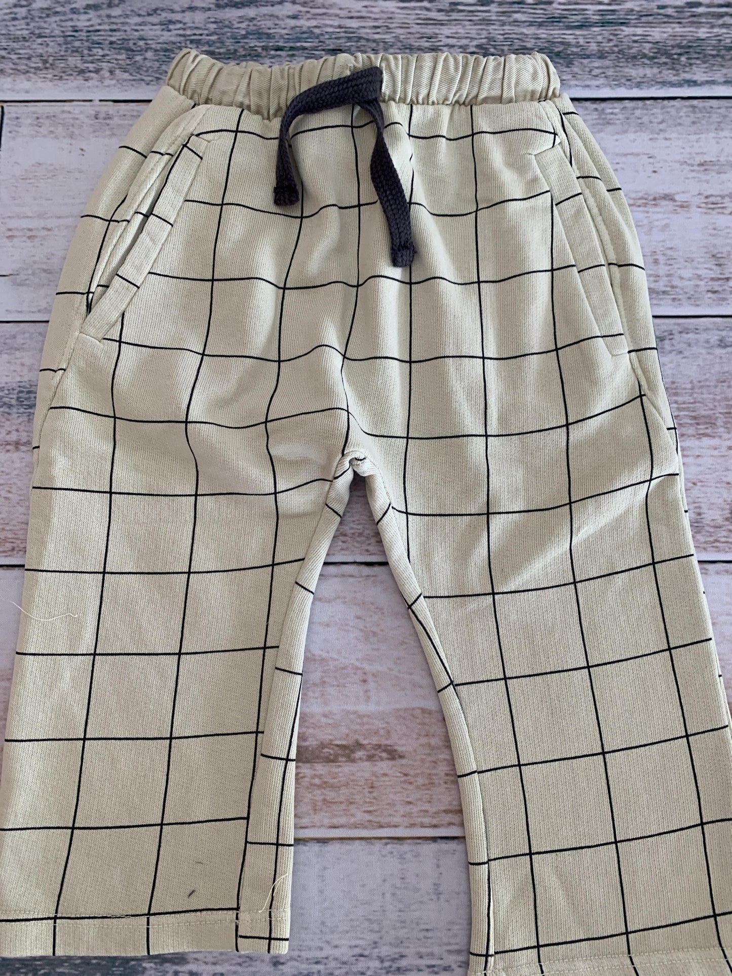 Zara Boys Mint | Black | Check Pants Size: 18-24 months Mint | Black | Check