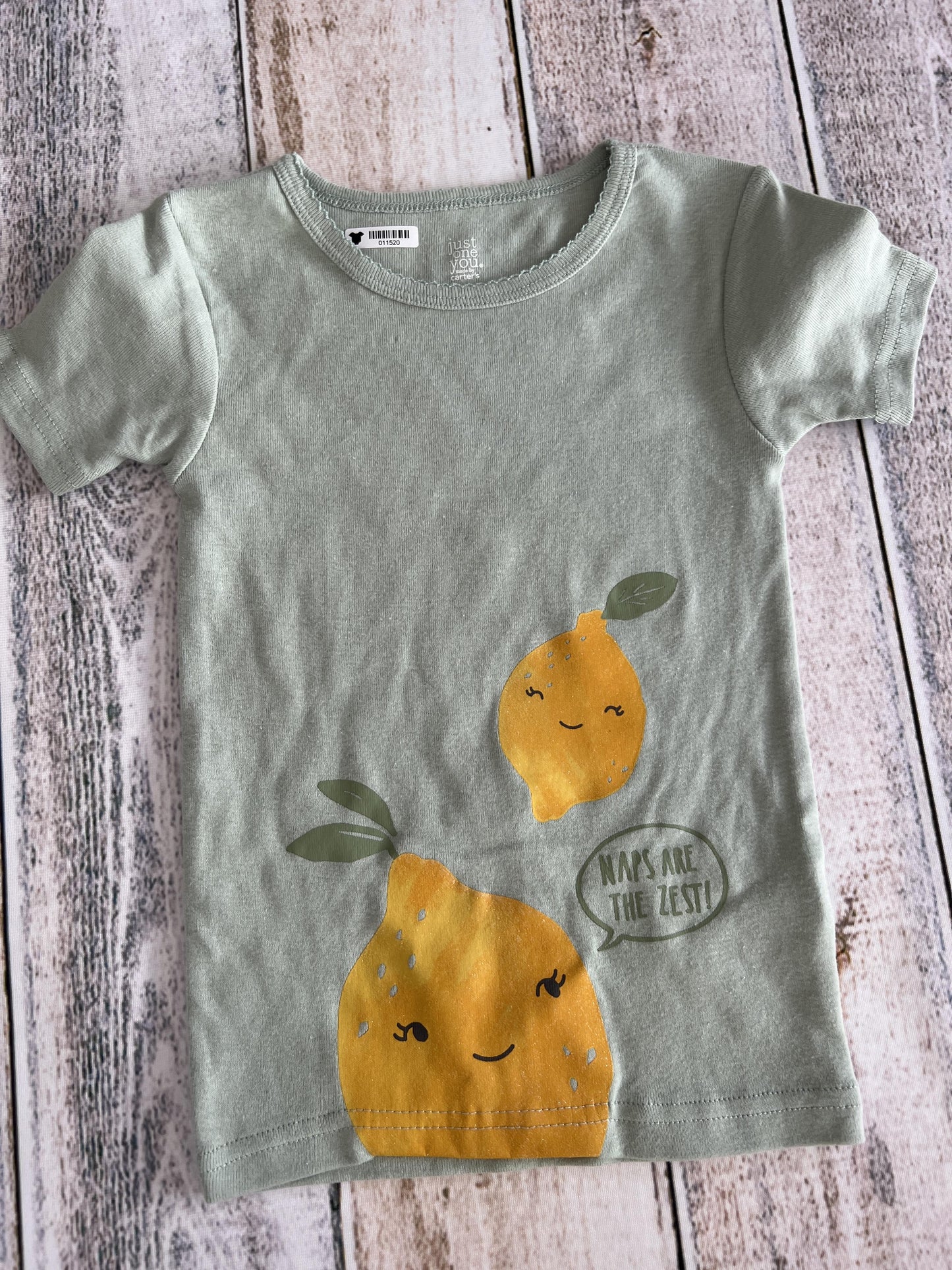 Just Born Girls Mint | Fruit Pajamas Size: 4T Mint | Fruit