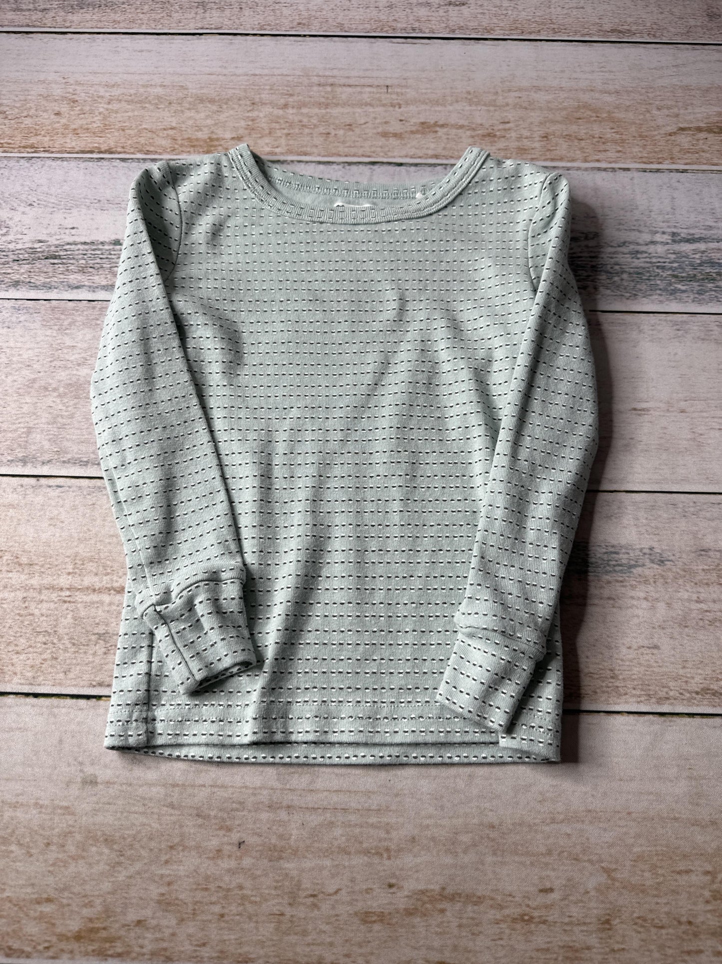 Oliver & Rain Unisex Mint | Pattern Pajamas Size: 4T Mint | Pattern