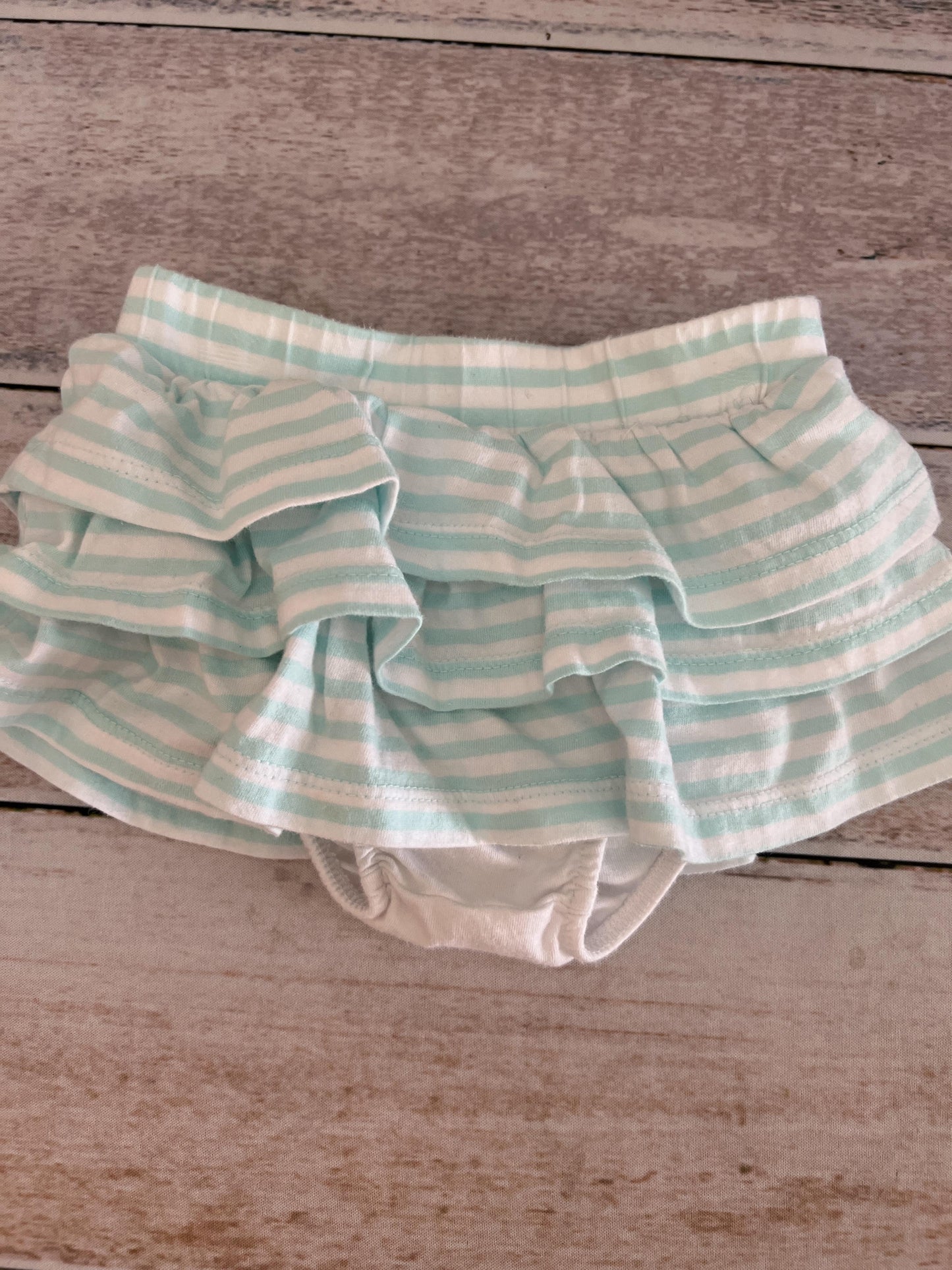 Jumping Beans Girls Mint | Stripe Skirt Size: 9 months Mint | Stripe