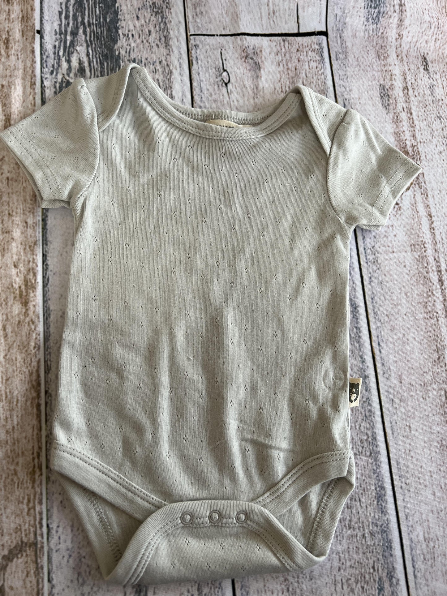 Rabbit Bear Girls Mint Onesie Size: 6-9 months Mint