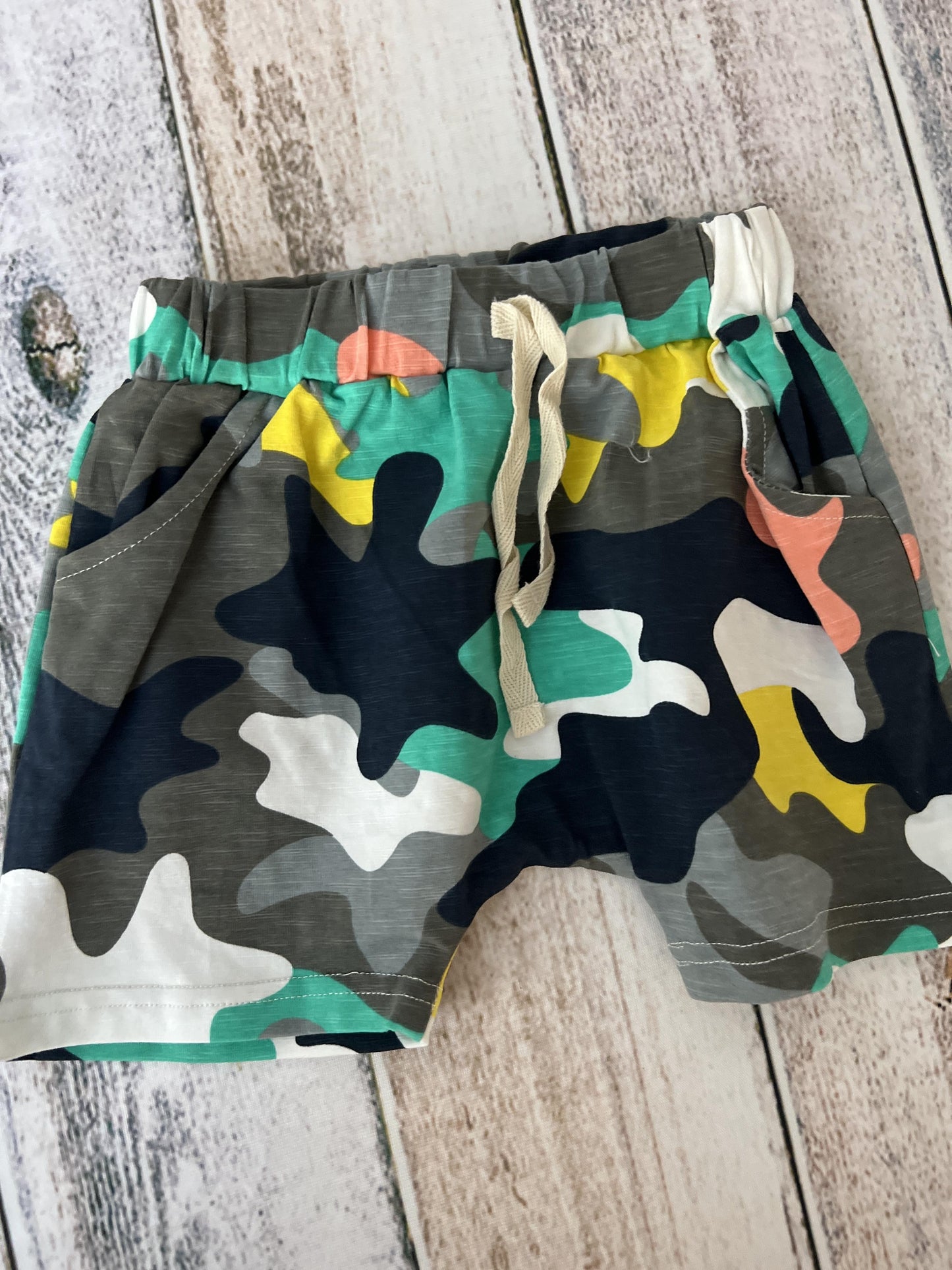Baby Panache Boys Multi | Camo Shorts Size: 18 months Multi | Camo
