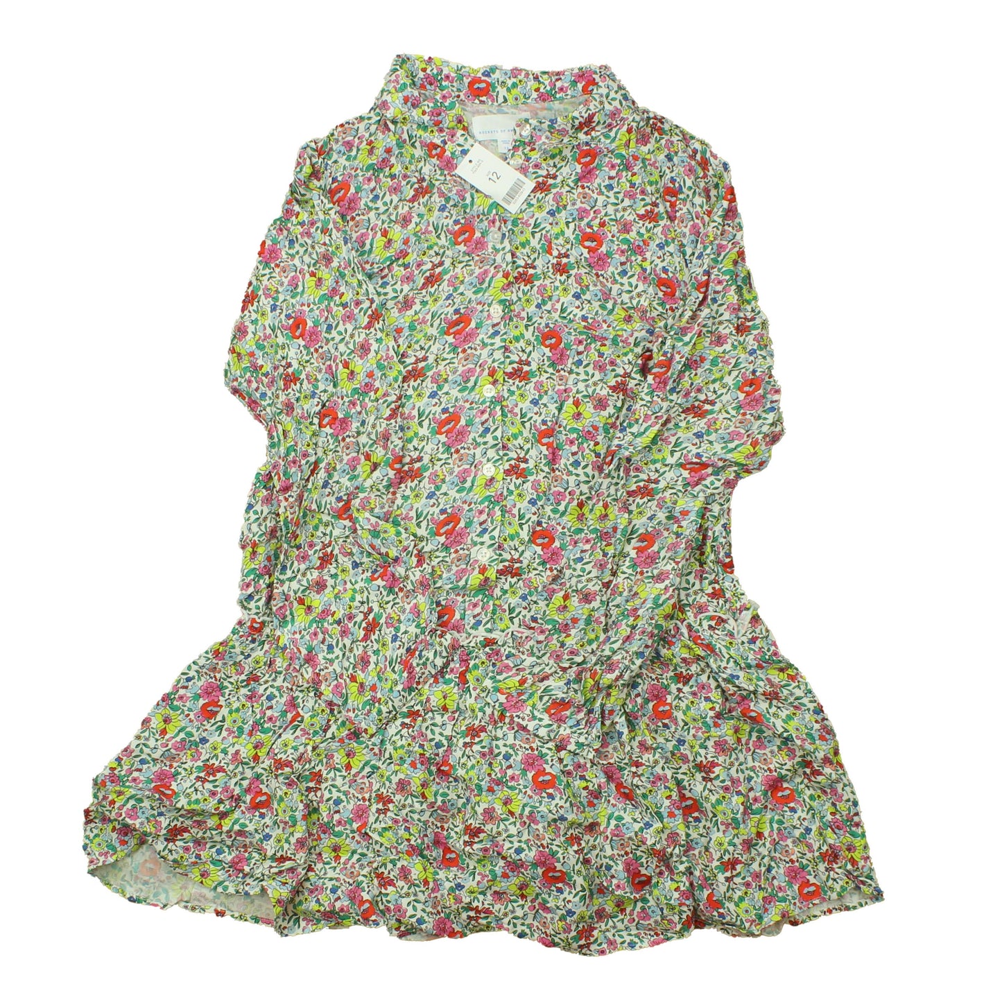 Rockets Of Awesome Girls Multi | Floral Dress Size: 12 Years Multi | Floral