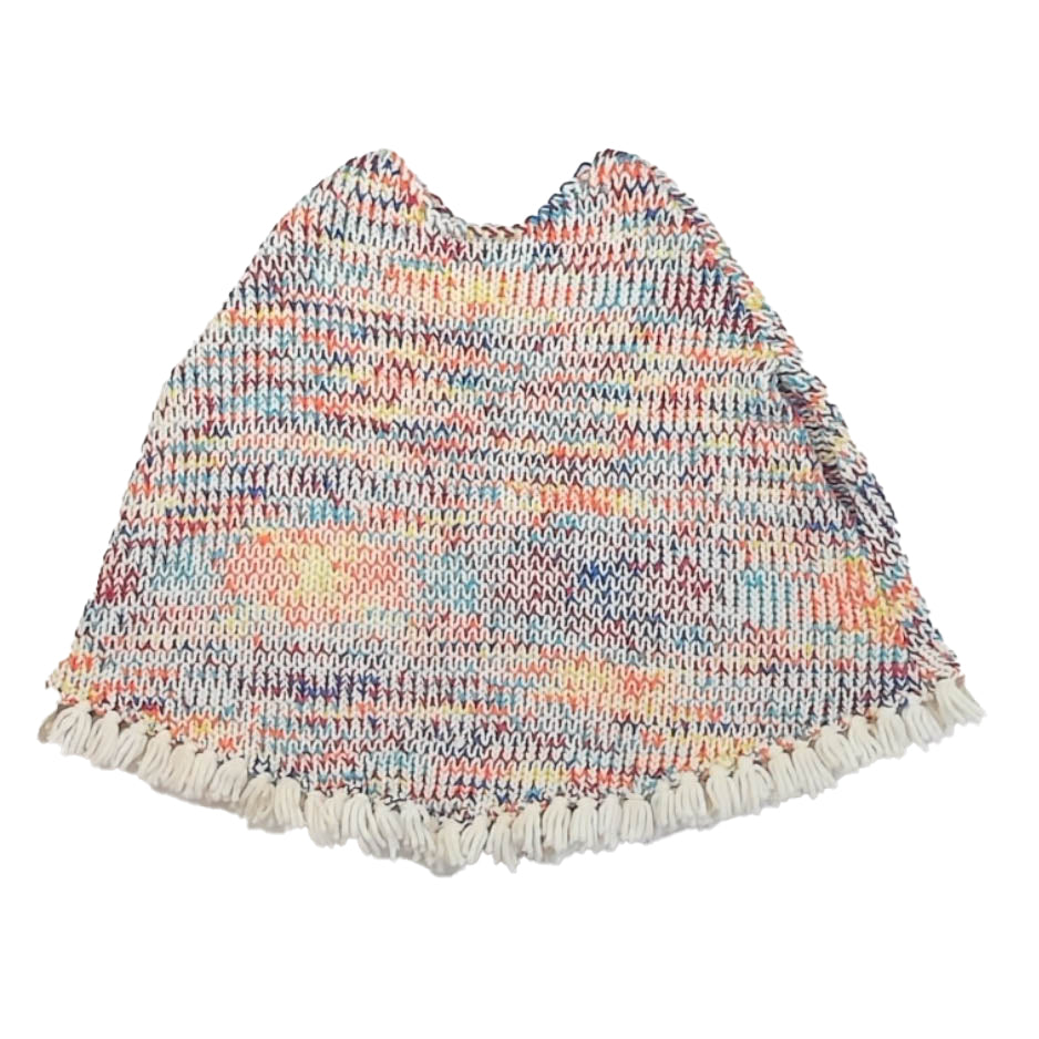 Peek Girls Multi Poncho Size: 4-5T Multi