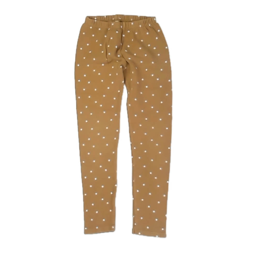 Rylee + Cru Girls Mustard Suns Leggings Size: 10-12 Years Mustard Suns