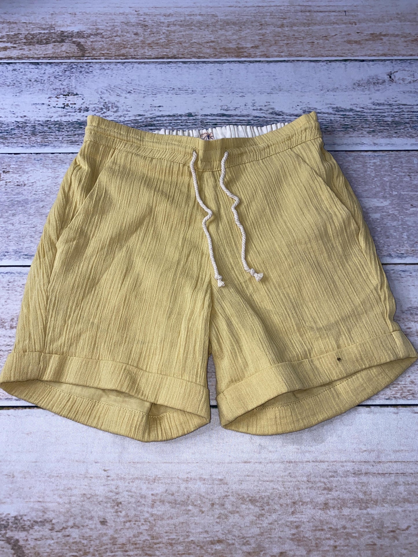 Louise Misha Boys Mustard Shorts Size: 3T Mustard