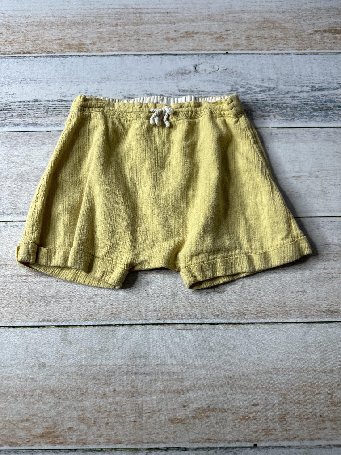 Louise Misha Boys Mustard Shorts Size: 24 months Mustard