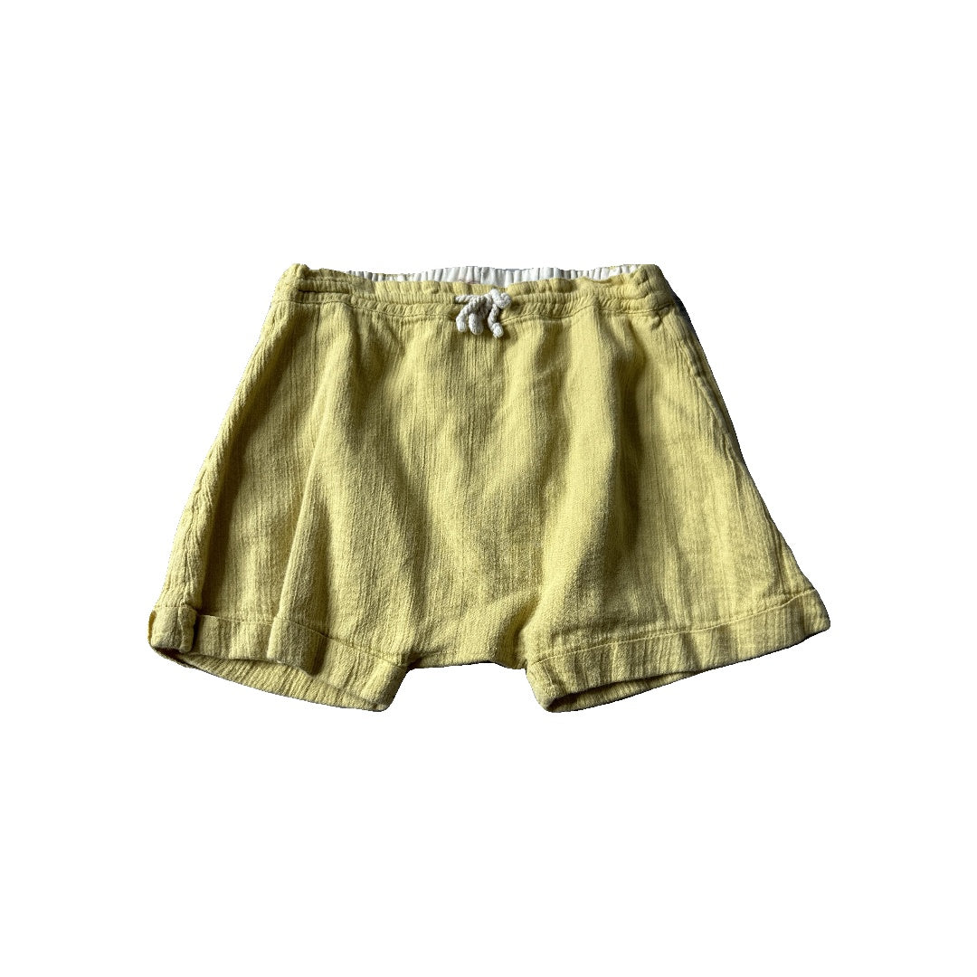Louise Misha Boys Mustard Shorts Size: 24 months Mustard