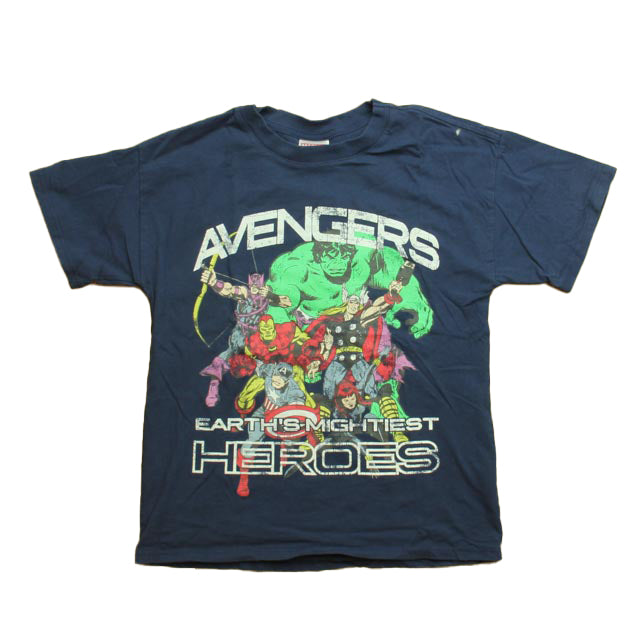 Marvel Boys Navy Avengers T-Shirt Size: 9-10 Years