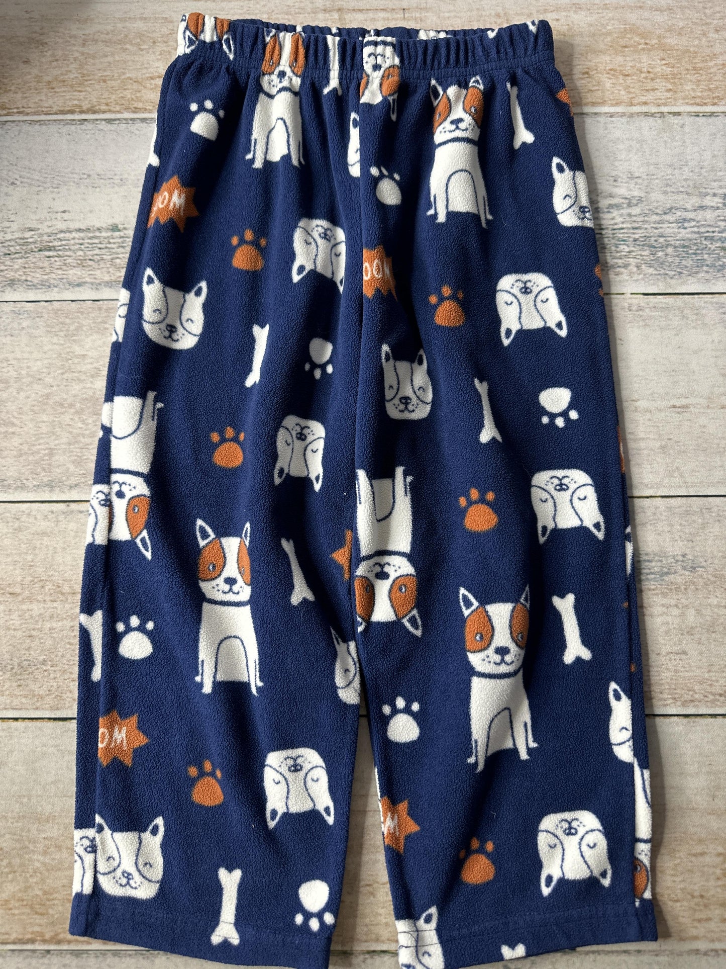 Carters Boys Navy Blue | Grey | White Pajamas Size: 4T Navy Blue | Grey | White