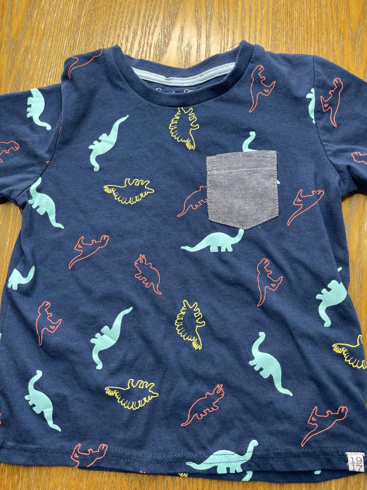 Sovereign Code Boys Navy Blue | Light Blue | light green T-Shirt Size: 4T Navy Blue | Light Blue | light green