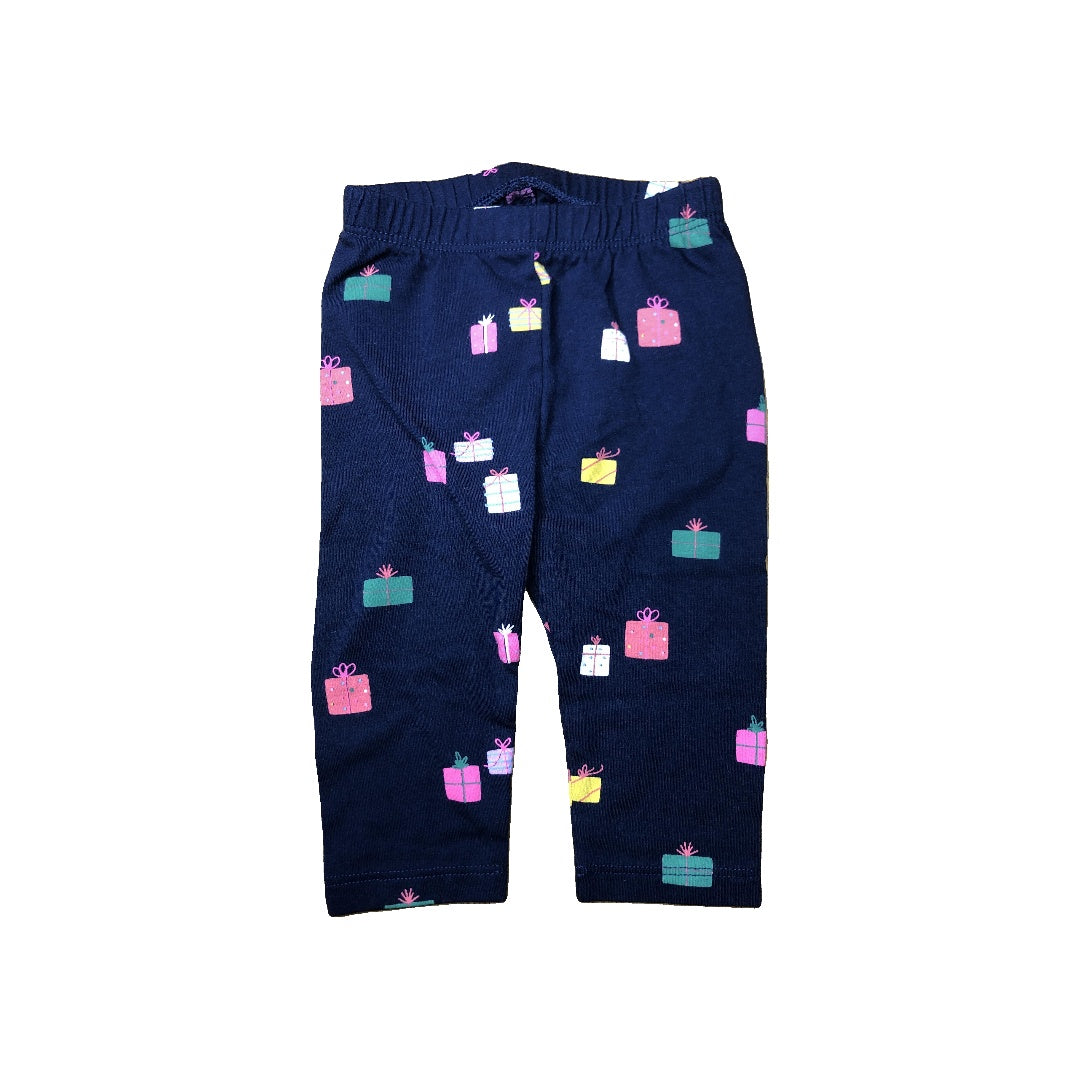 Gap Girls Navy Blue | pink | light green | Yellow Pants Size: 3-6 months Navy Blue | pink | light green | Yellow