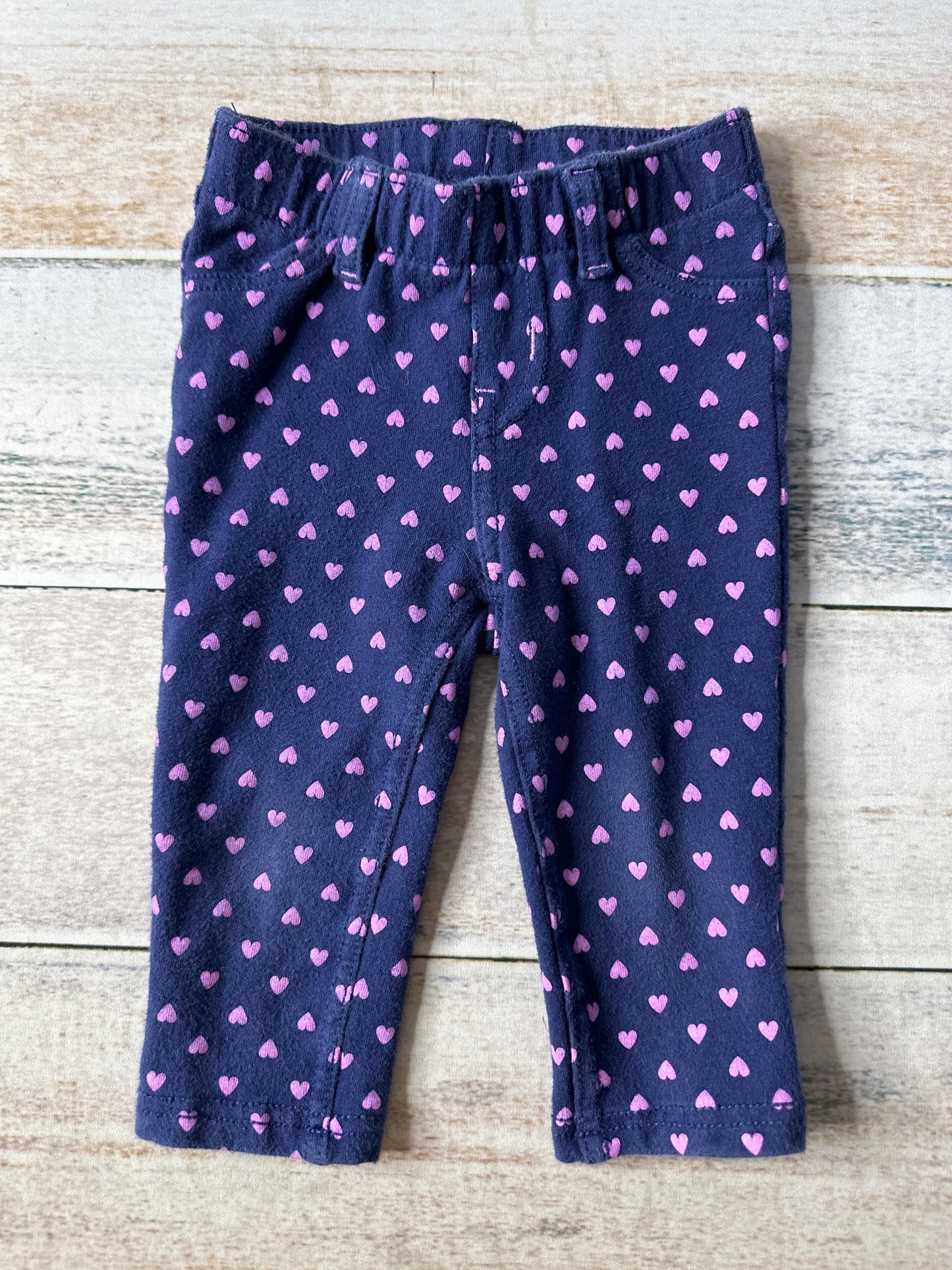 Circo Girls Navy Blue | pink Pants Size: 12 months Navy Blue | pink