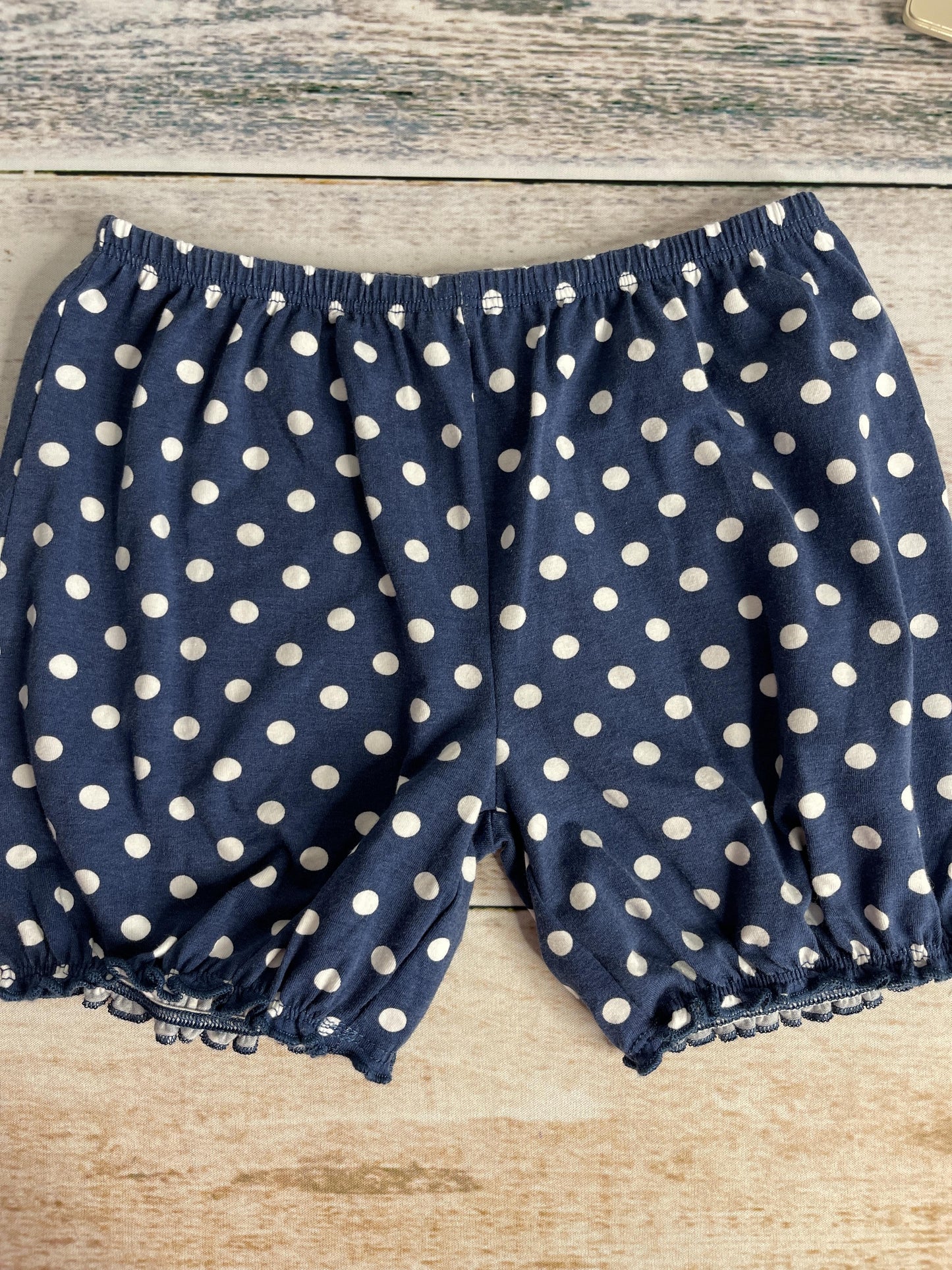 Tucker + Tate Girls Navy Blue | polka dot Shirt Size: 12 months Navy Blue | polka dot