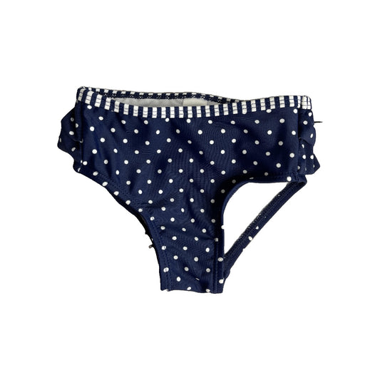 Little Me Girls Navy Blue | polka dot Trunks Size: 6-9 months Navy Blue | polka dot