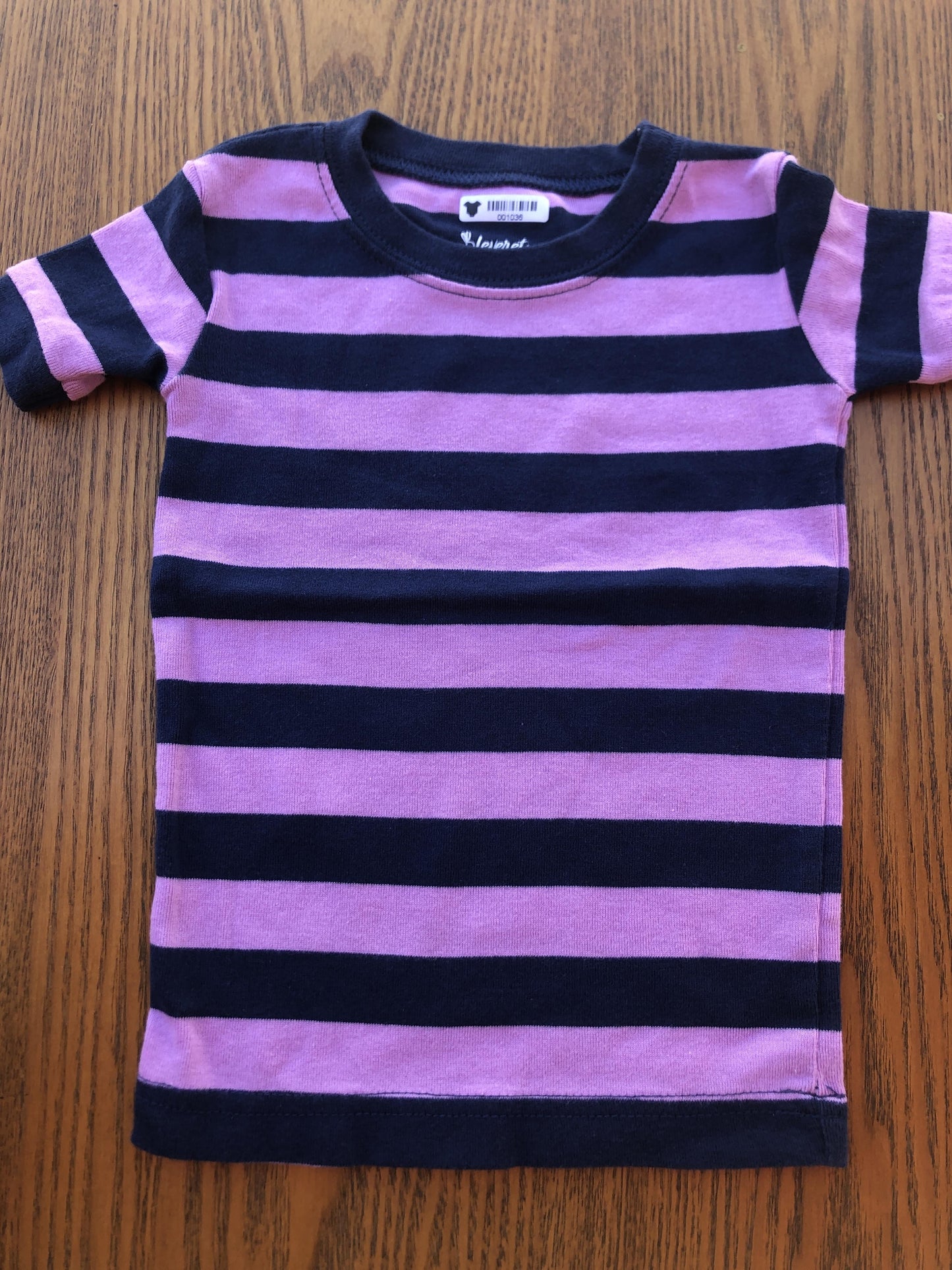 Leveret Girls Navy Blue | purple Pajamas Size: 2 years Navy Blue | purple