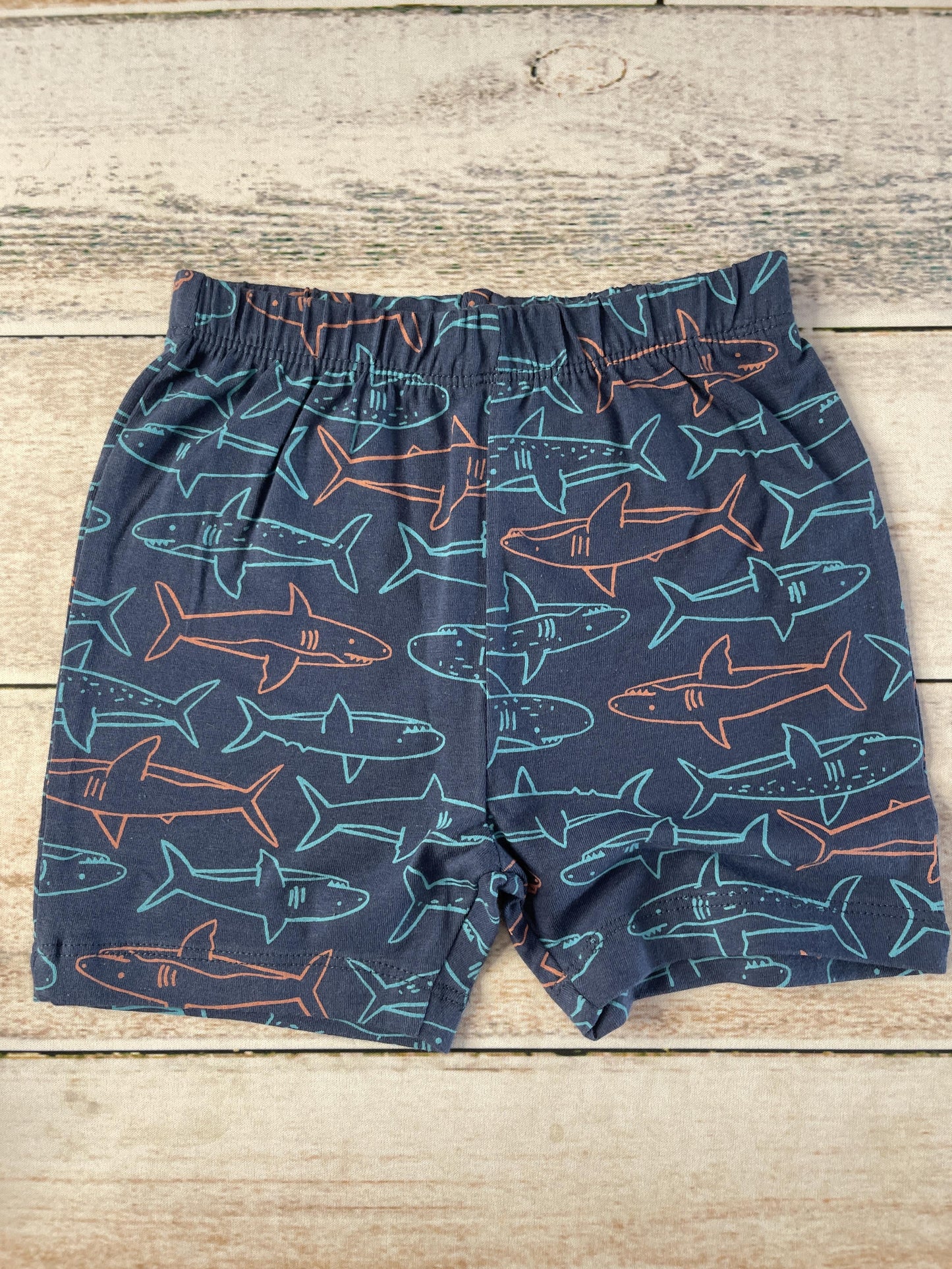 Nordstrom Unisex Navy Blue | Sharks Pajamas Size: 2T Navy Blue | Sharks