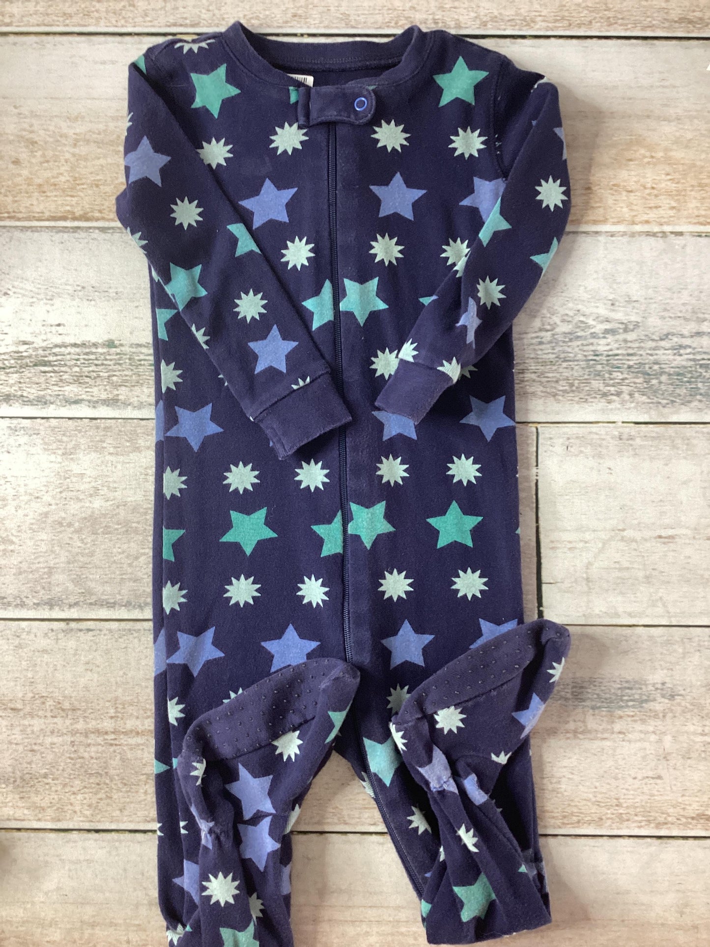 Primary Boys Navy Blue | starts Pajamas Size: 12-18 months Navy Blue | starts
