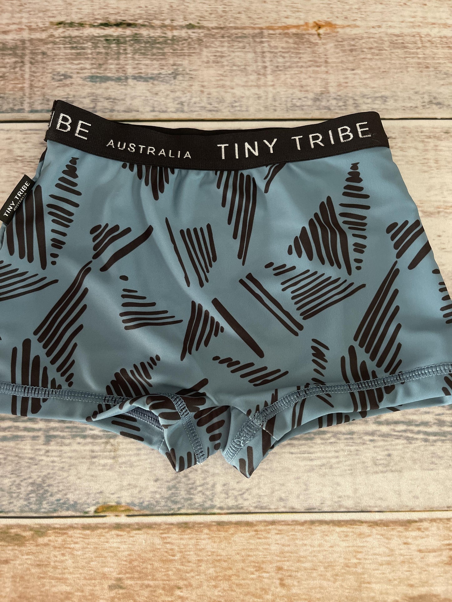 Tiny Tribe Boys Navy Blue | Tropical Swimwear Size: 18-24 months Navy Blue | Tropical