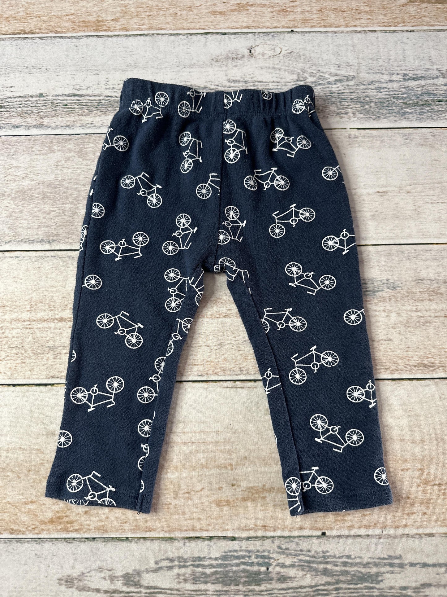 PL Baby Girls Navy Blue | White | Pattern Pants Size: 12M Navy Blue | White | Pattern